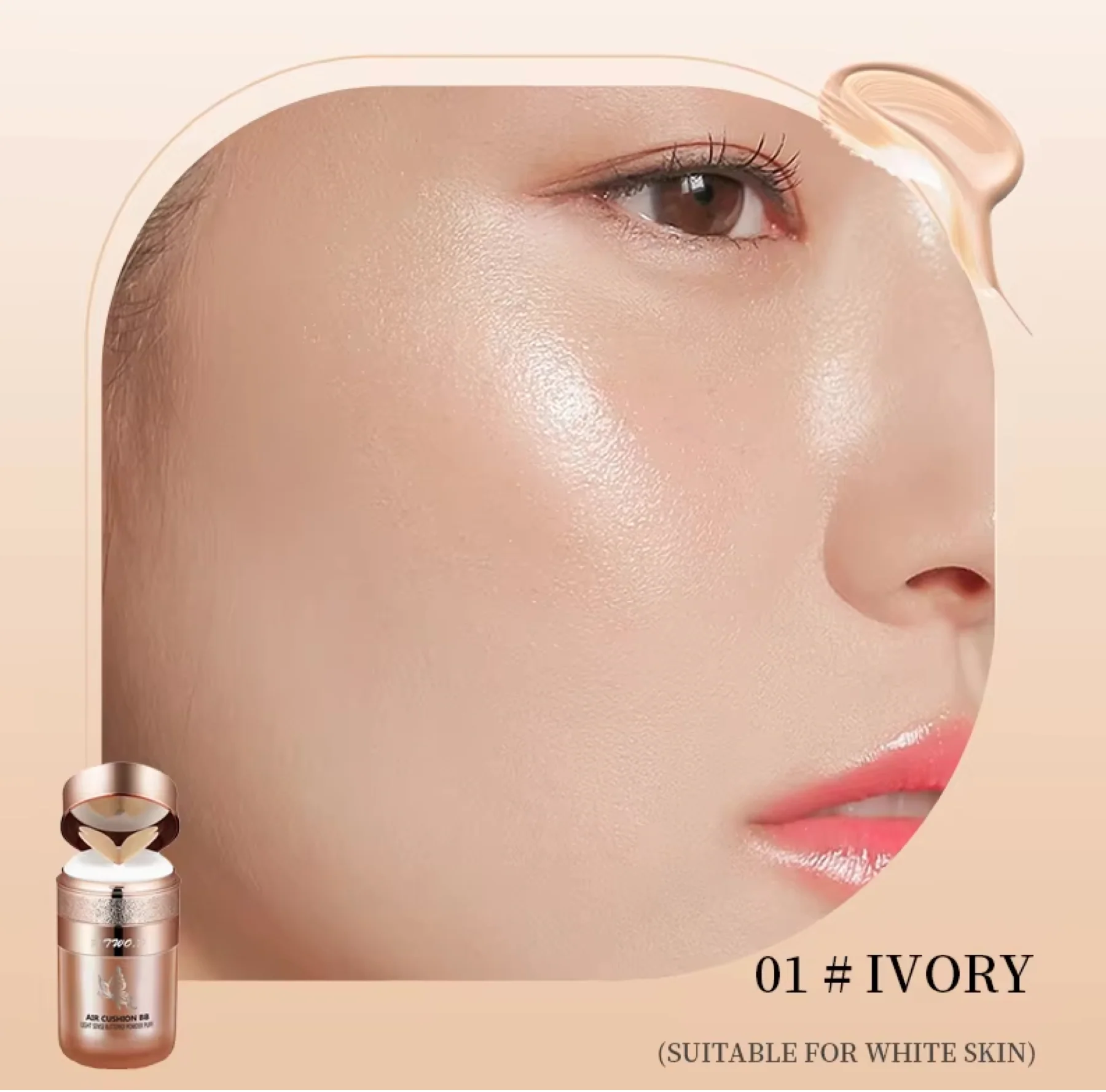 Air Cushion BB Cream Powder Puff 30ml - Image 3