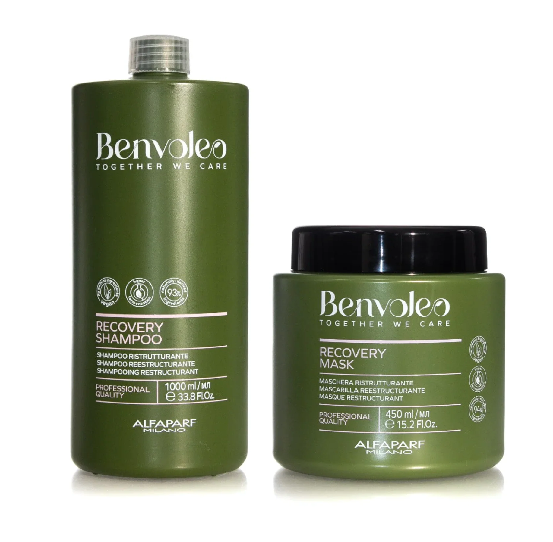Alfaparf Benvoleo Recovery Shampoo and Mask Duo