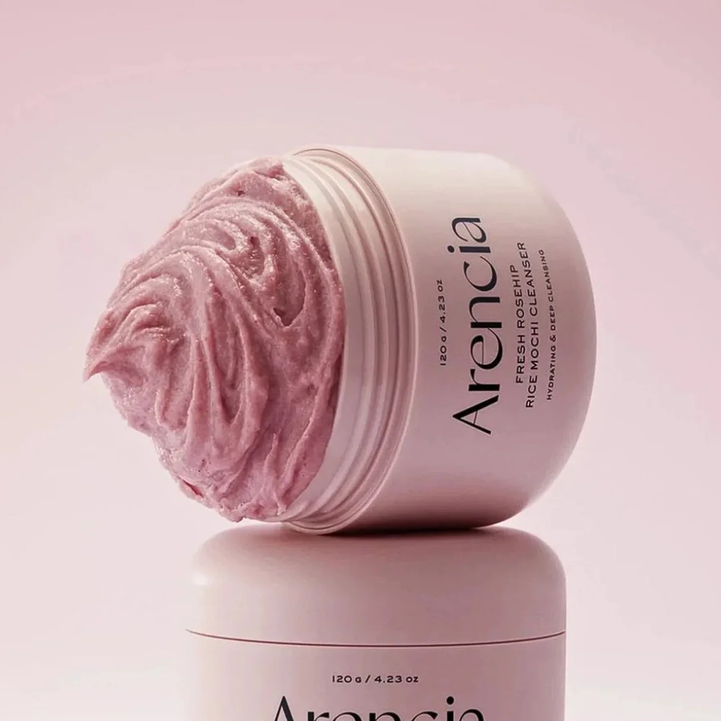 Arencia Fresh Rosehip Rice Mochi Cleanser Korean Beauty 120g - Image 5