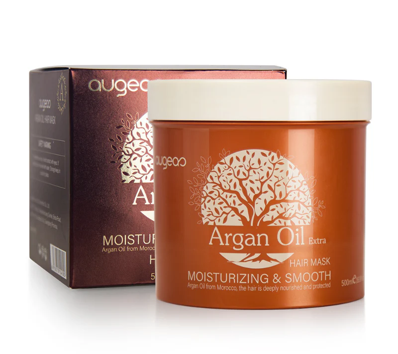 Augeas Argan Oil Extra Moisturising & Smooth Hair Mask 500ml - Image 2