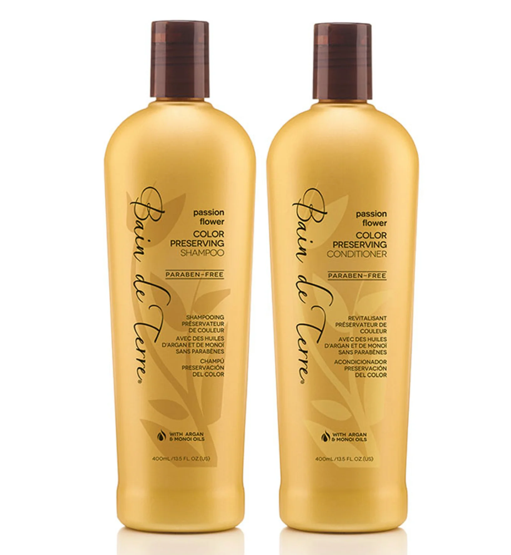 Bain de Terre Passion Flower Colour Preserving Shampoo and Conditioner 400ml