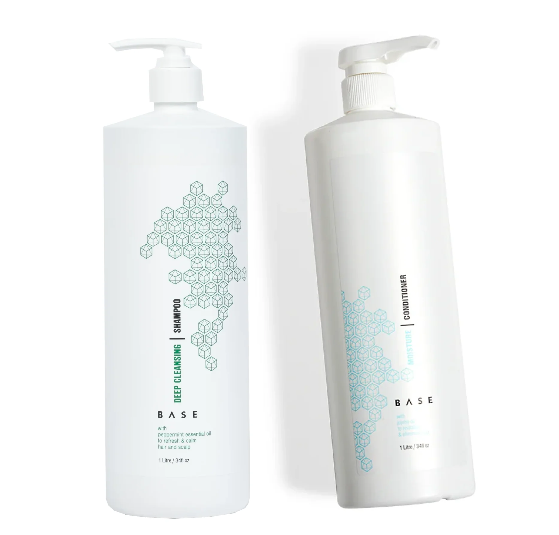 Base Deep Cleansing Shampoo and Moisture Conditioner 1000ml