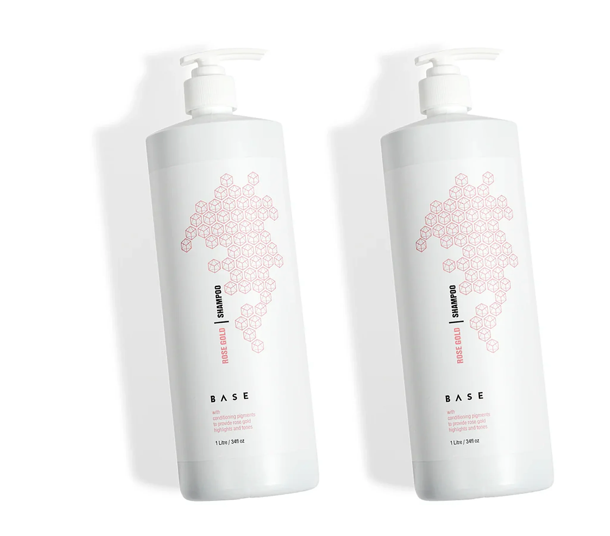 Base Rose Gold Shampoo 1000ml (2pc)