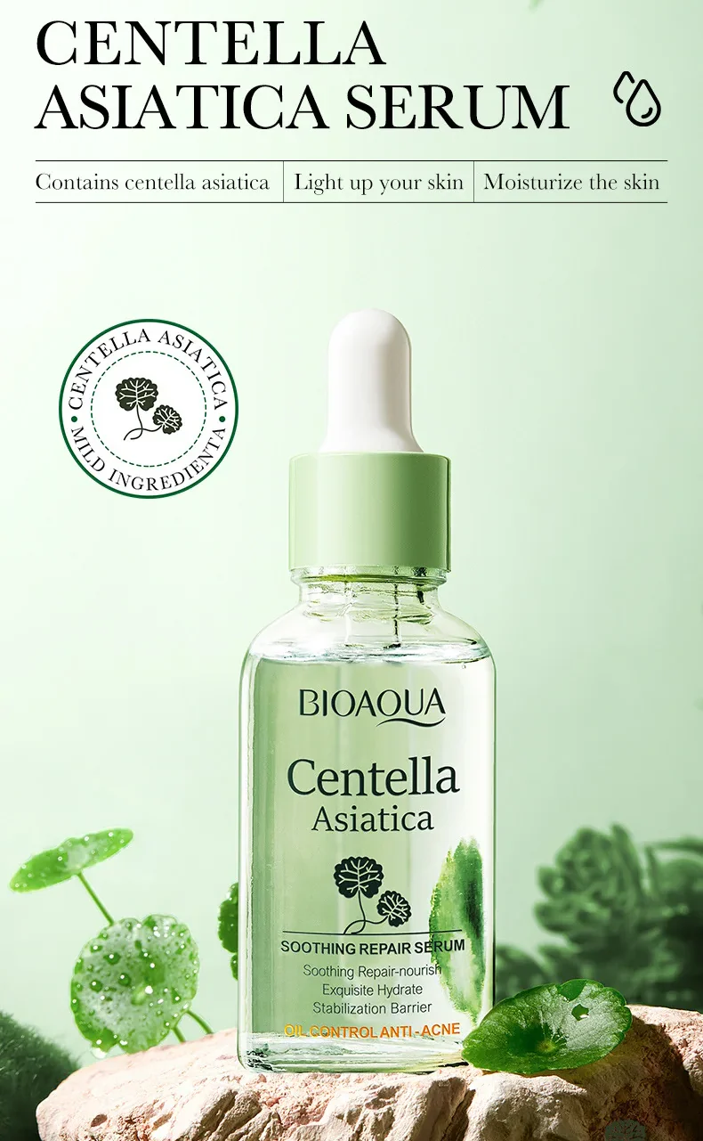Bioaqua Centella Asiatica Soothing Repair Serum 30ml - Image 2