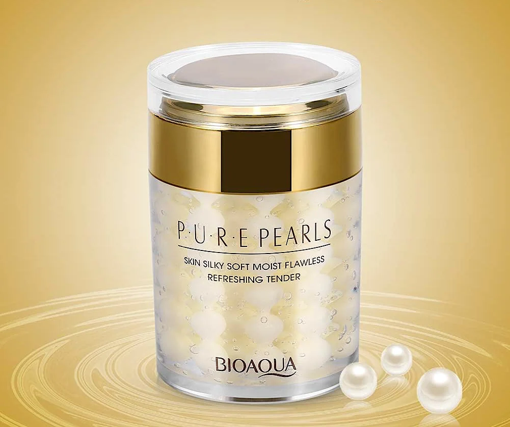 Bioaqua Natural Pure Pearls Anti Aging Cream 60g - Image 2