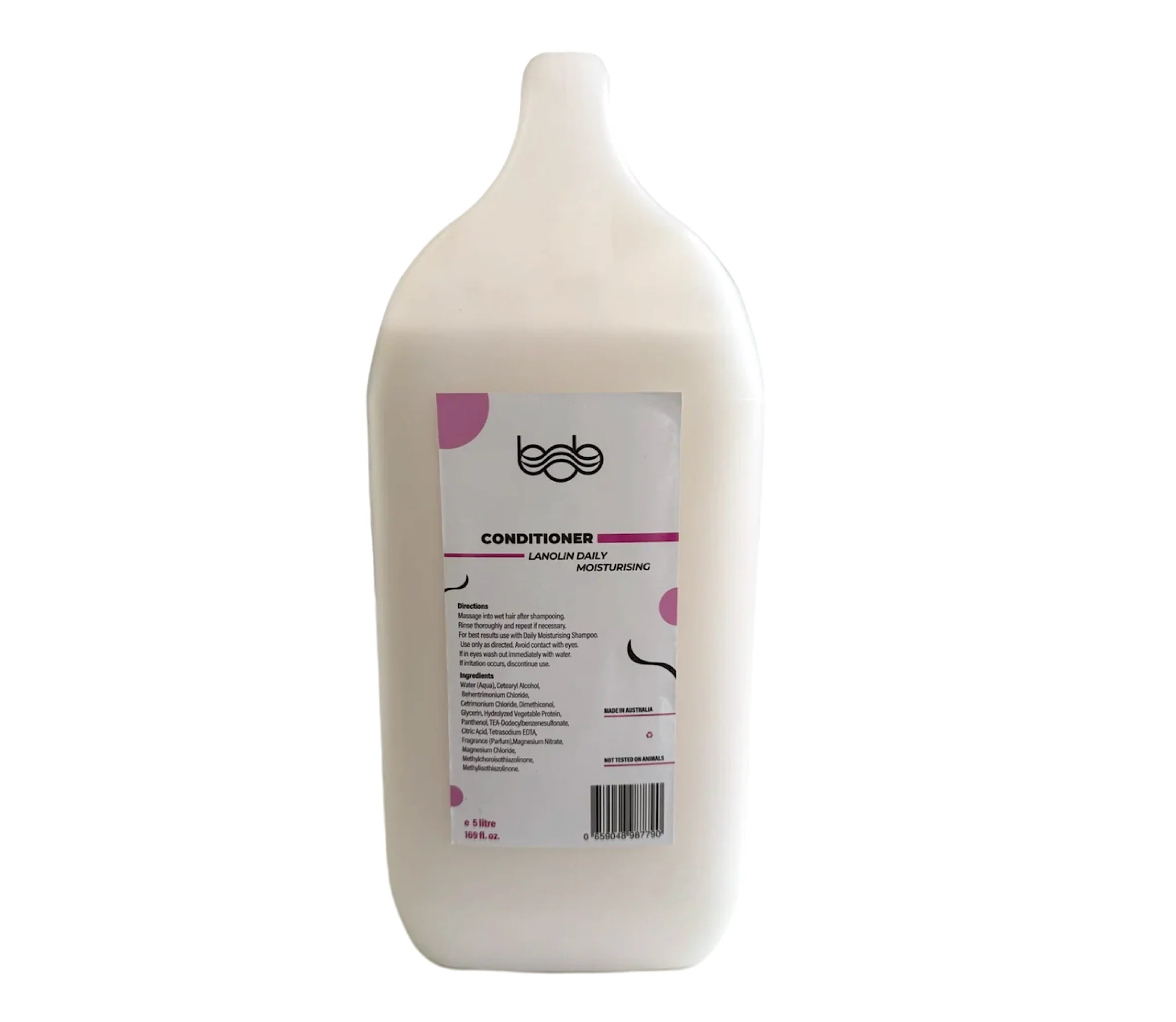 Bob Lanolin Daily Moisturising Conditioner 5L