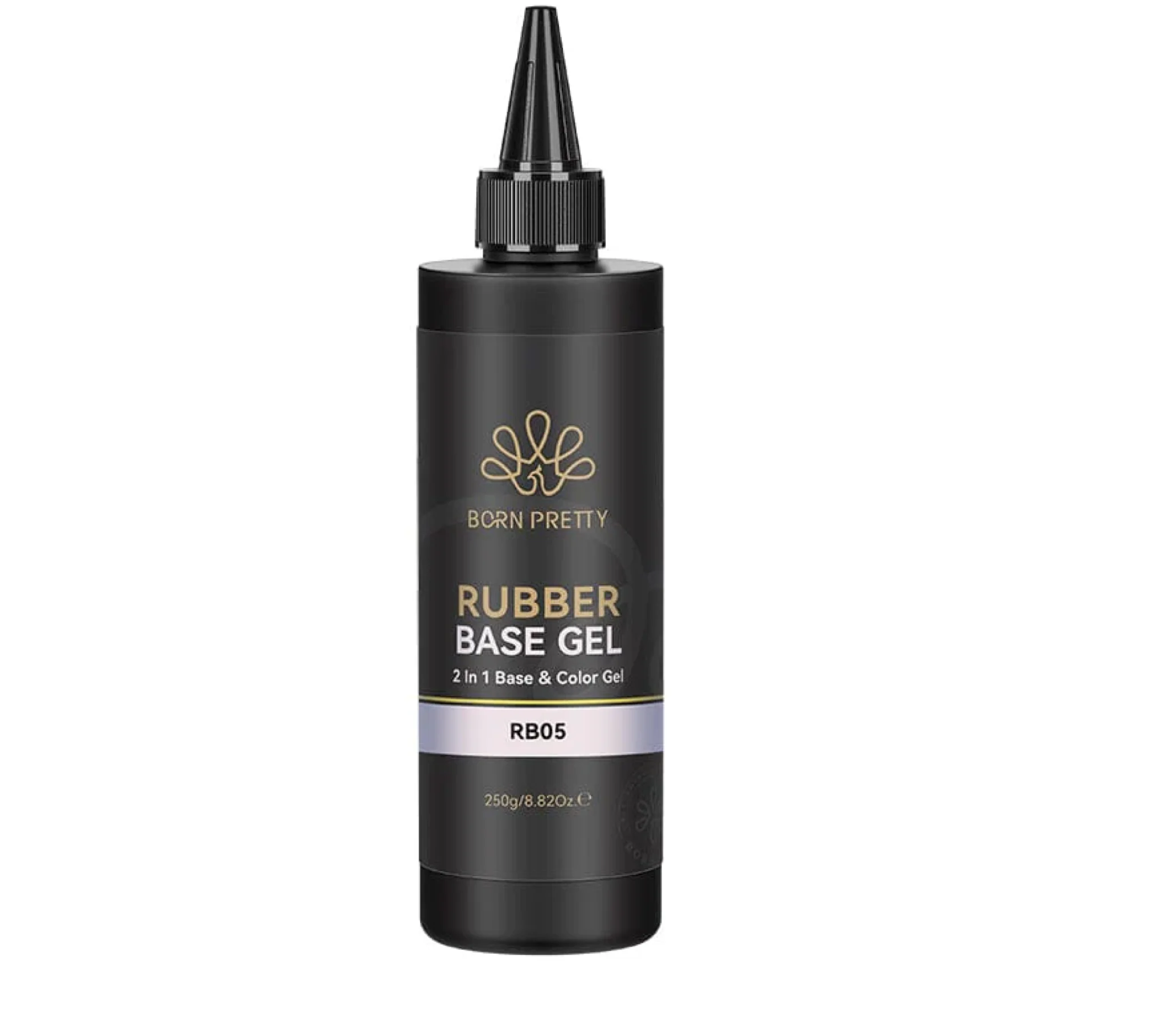 Born Pretty 2 In 1 Rubber Base Gel and Color Gel 250g