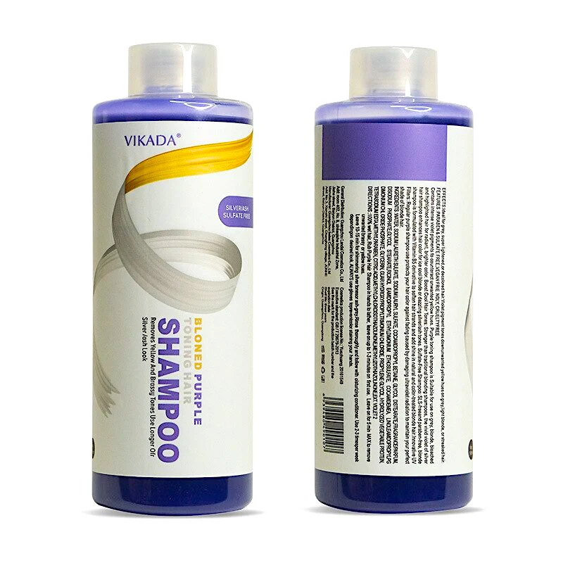 Vikada Blonde Purple Toning Hair Shampoo 500ml - Image 2
