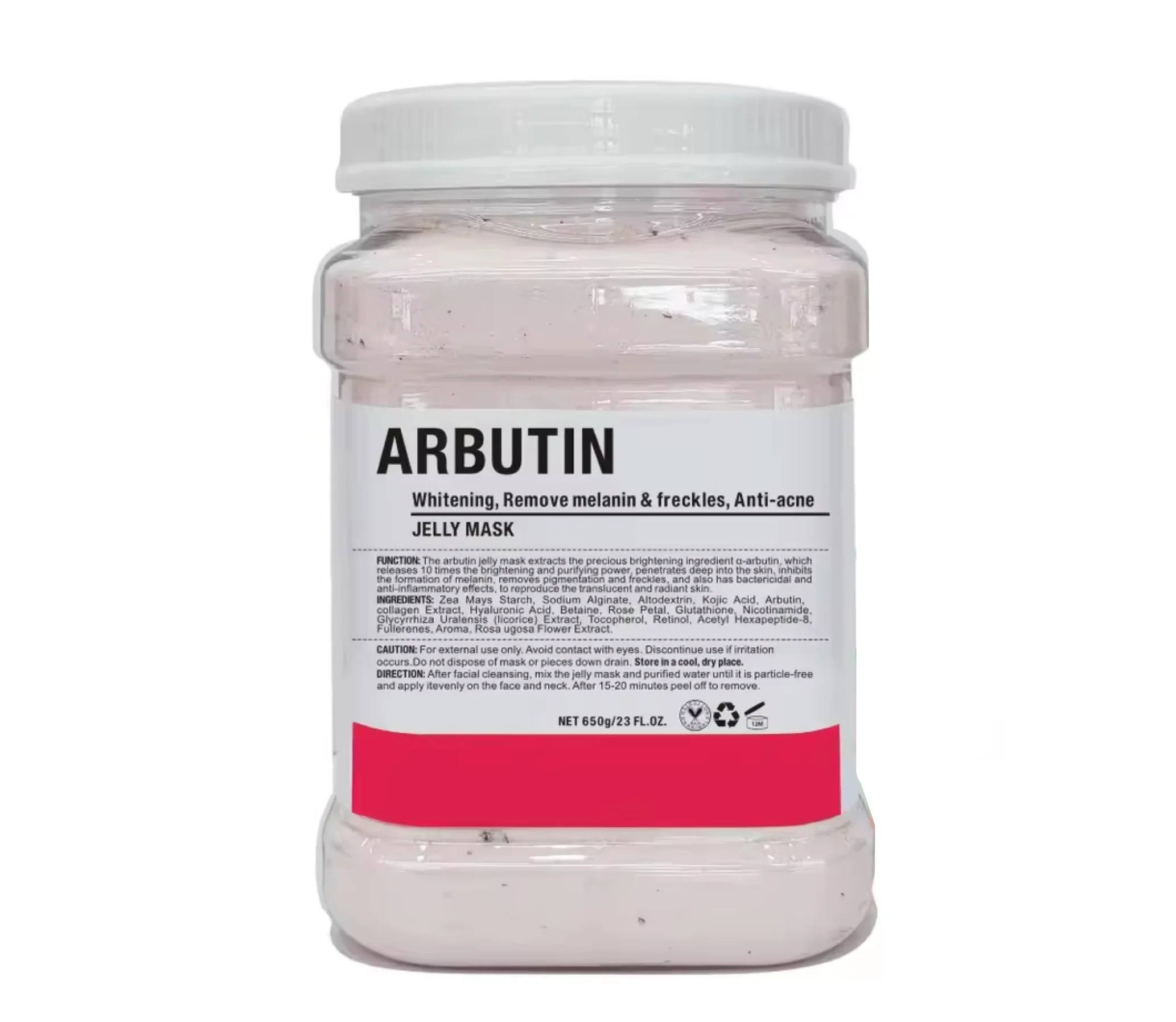 Crystal Hydrojelly Mask Alpha Arbutin Melanin Reduction Peel 650g