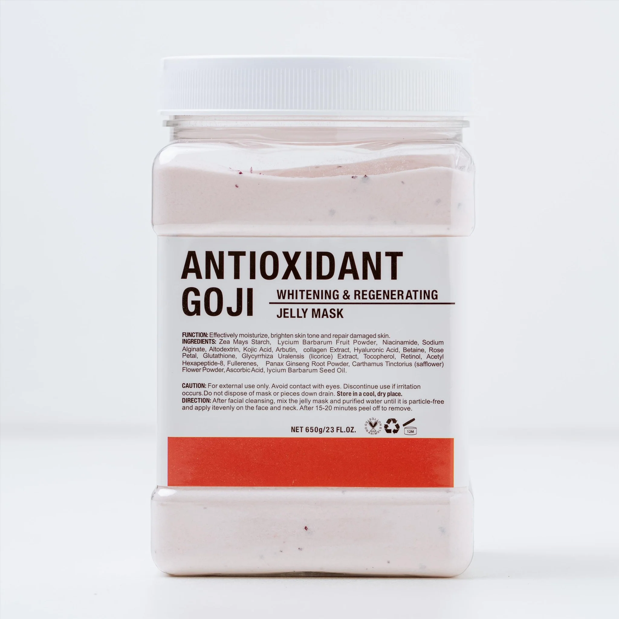Crystal Hydrojelly Mask Antioxidant Goji Regeneration Peel 650g - Image 2