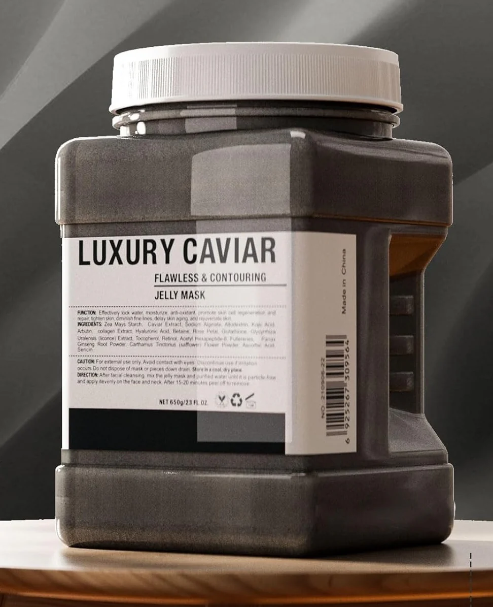 Crystal Hydrojelly Mask Luxury Caviar Flawless and Contouring Peel 650g - Image 2