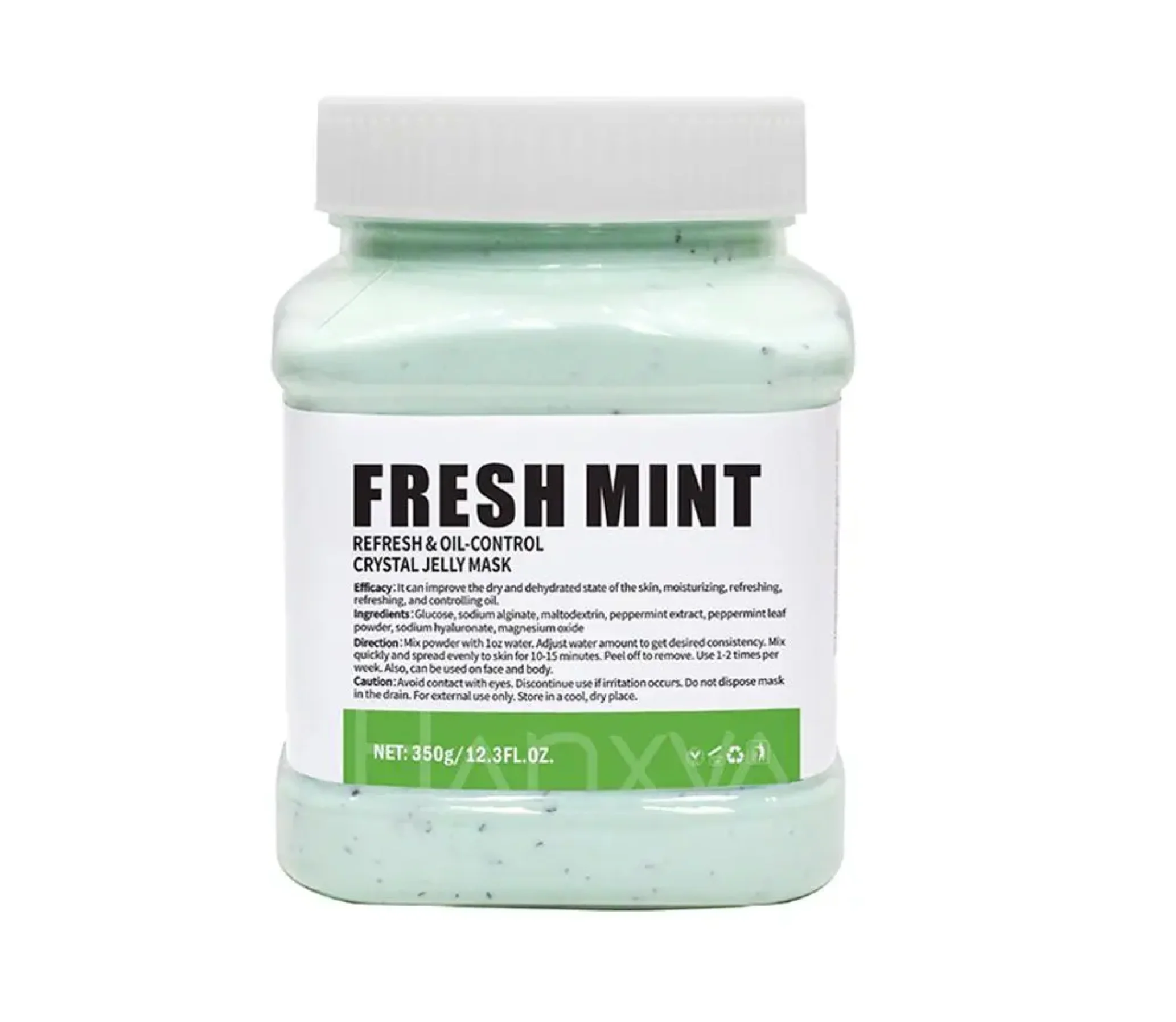 Crystal Hydrojelly Mask Oil Control Fresh Mint Peel 350g