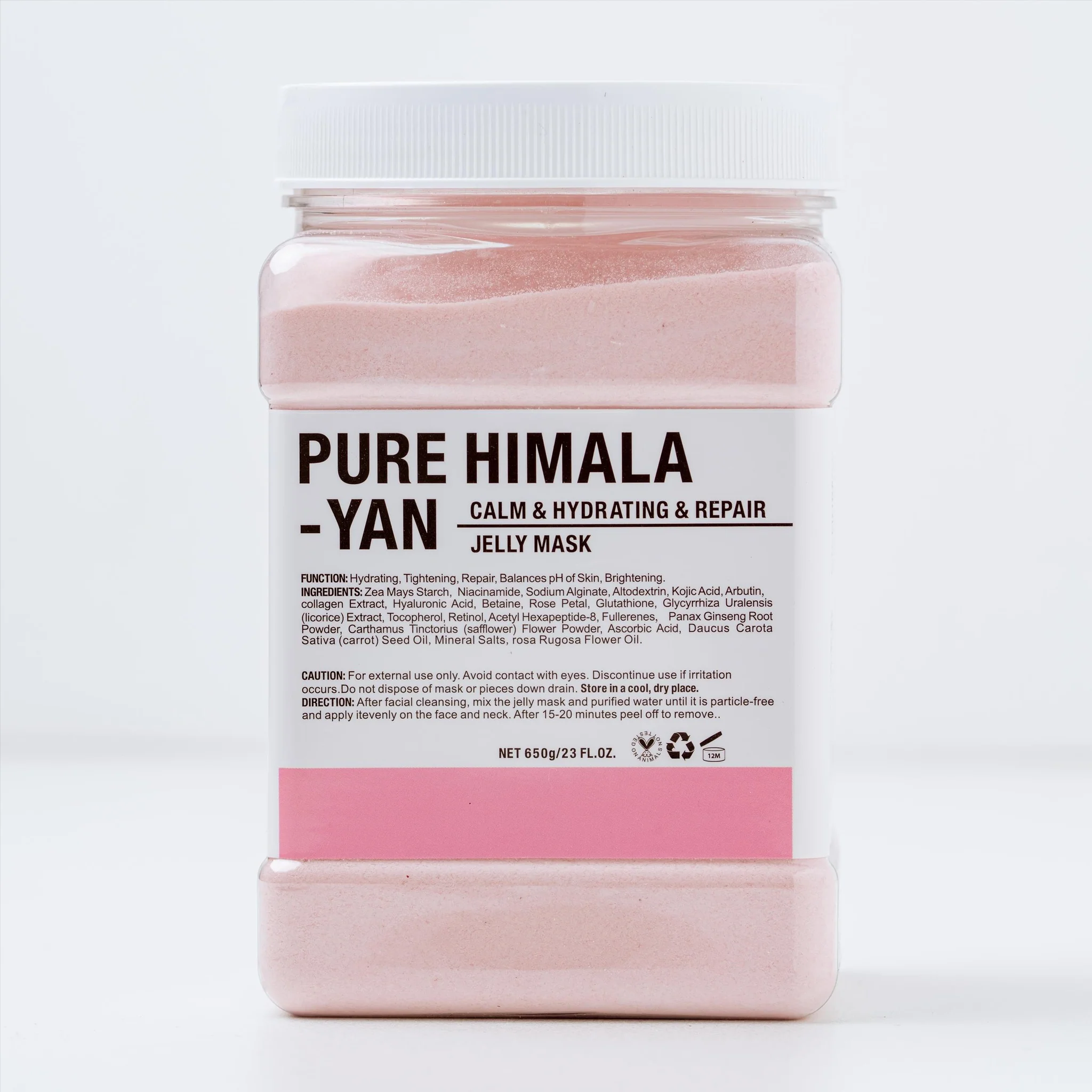 Crystal Hydrojelly Mask Pure Himalayan Calm and Repair Peel 650g - Image 2