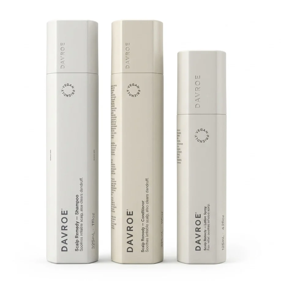 Davroe Scalp Remedy Shampoo and Conditioner 325ml + Lotion Spray