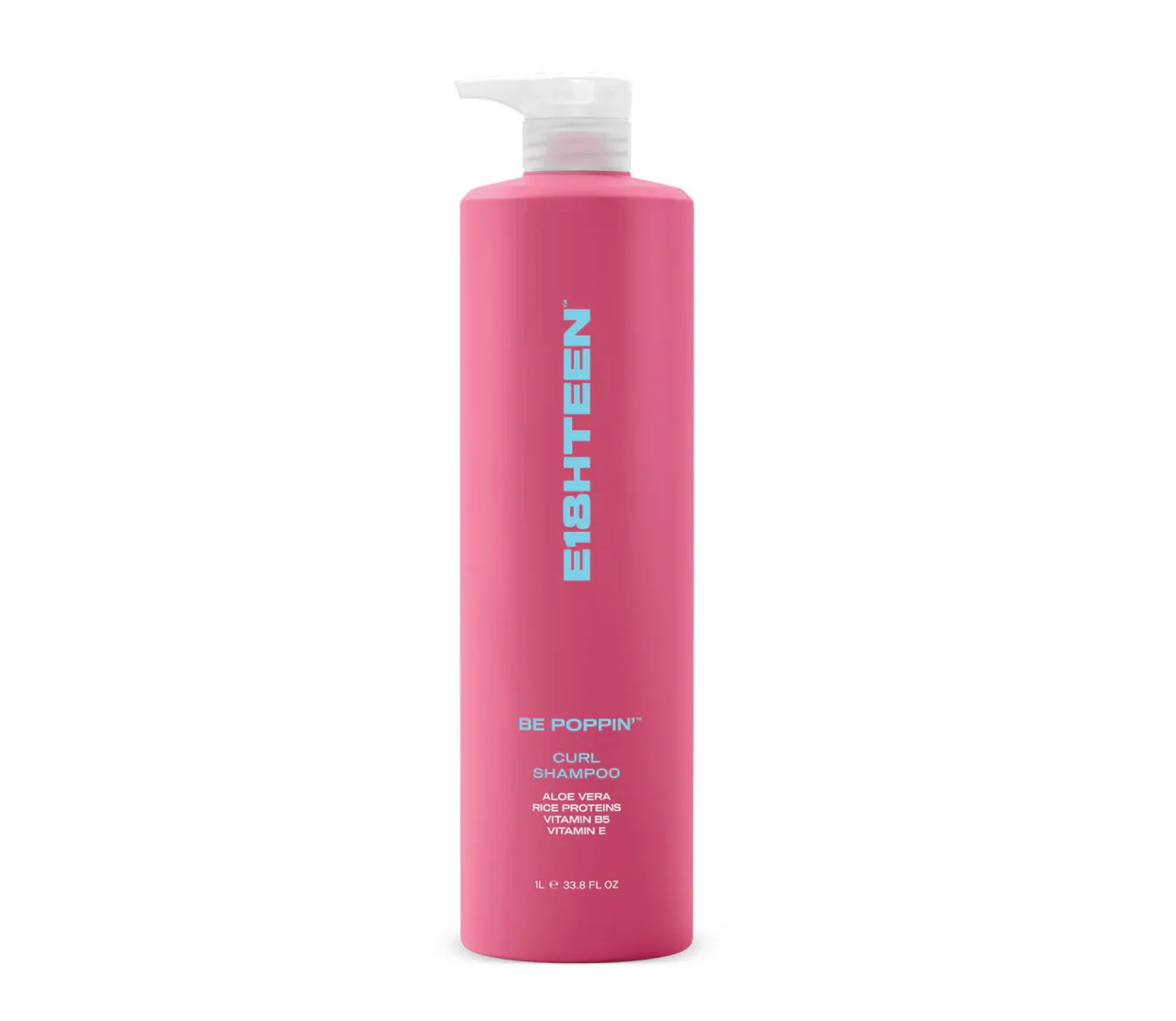 E18HTEEN Be Poppin Curl Shampoo 1000ml