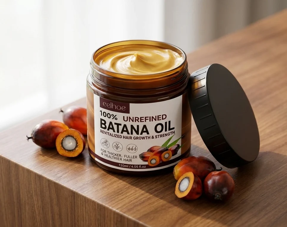 Eelhoe 100% Unrefined Batana Oil Regrowth Hair Mask 120ml (2pc) - Image 2