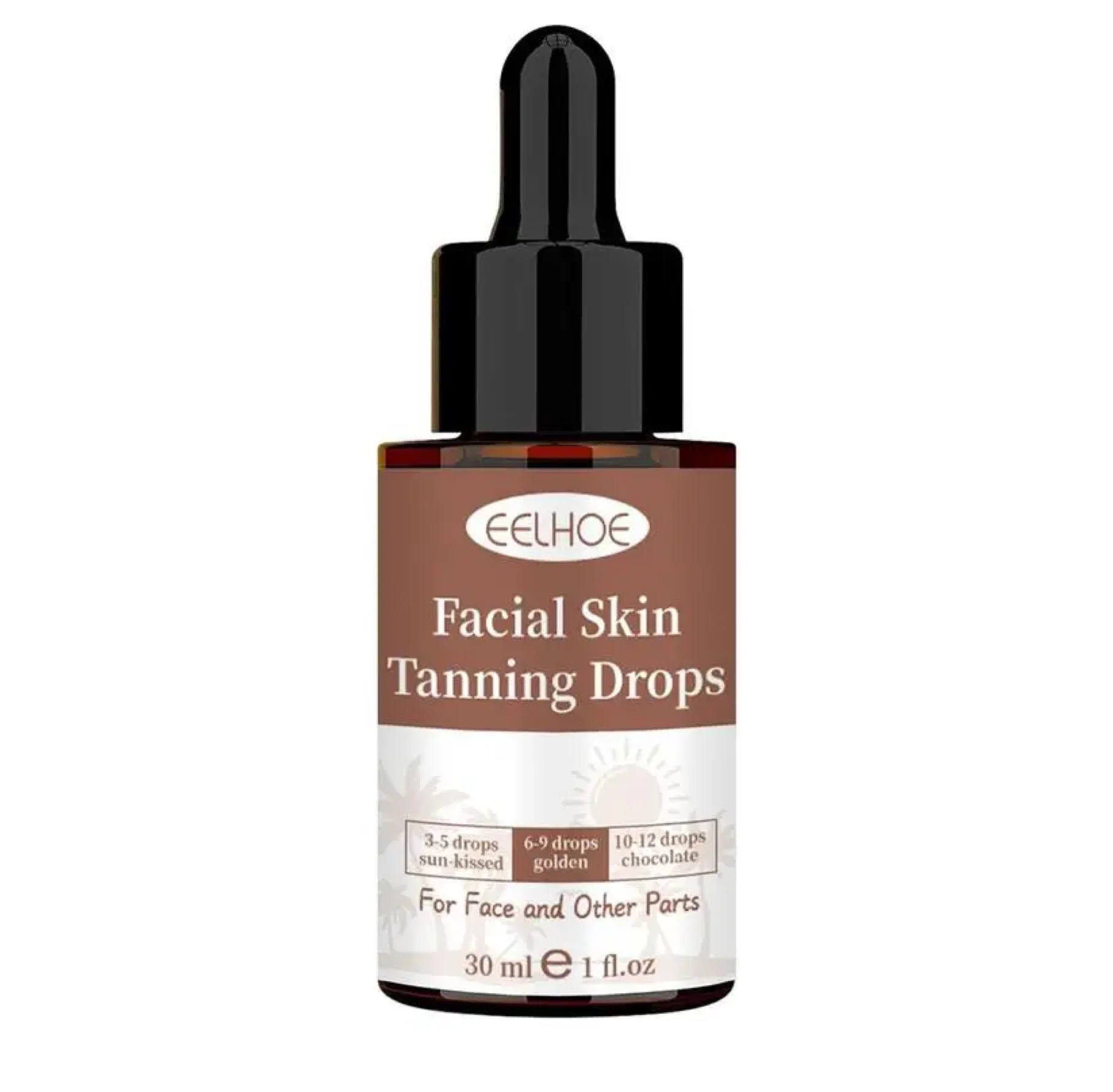 Eelhoe Facial Skin Tanning Drops 30ml