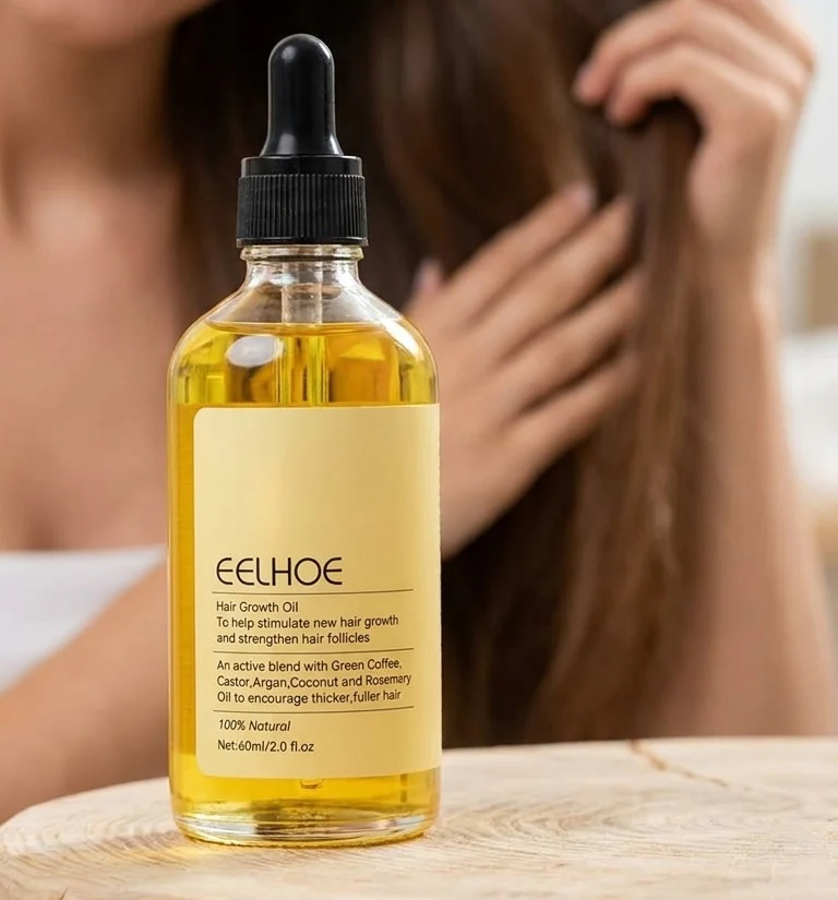 Eelhoe 100% Natural Hair Growth Oil 60ml - Image 2