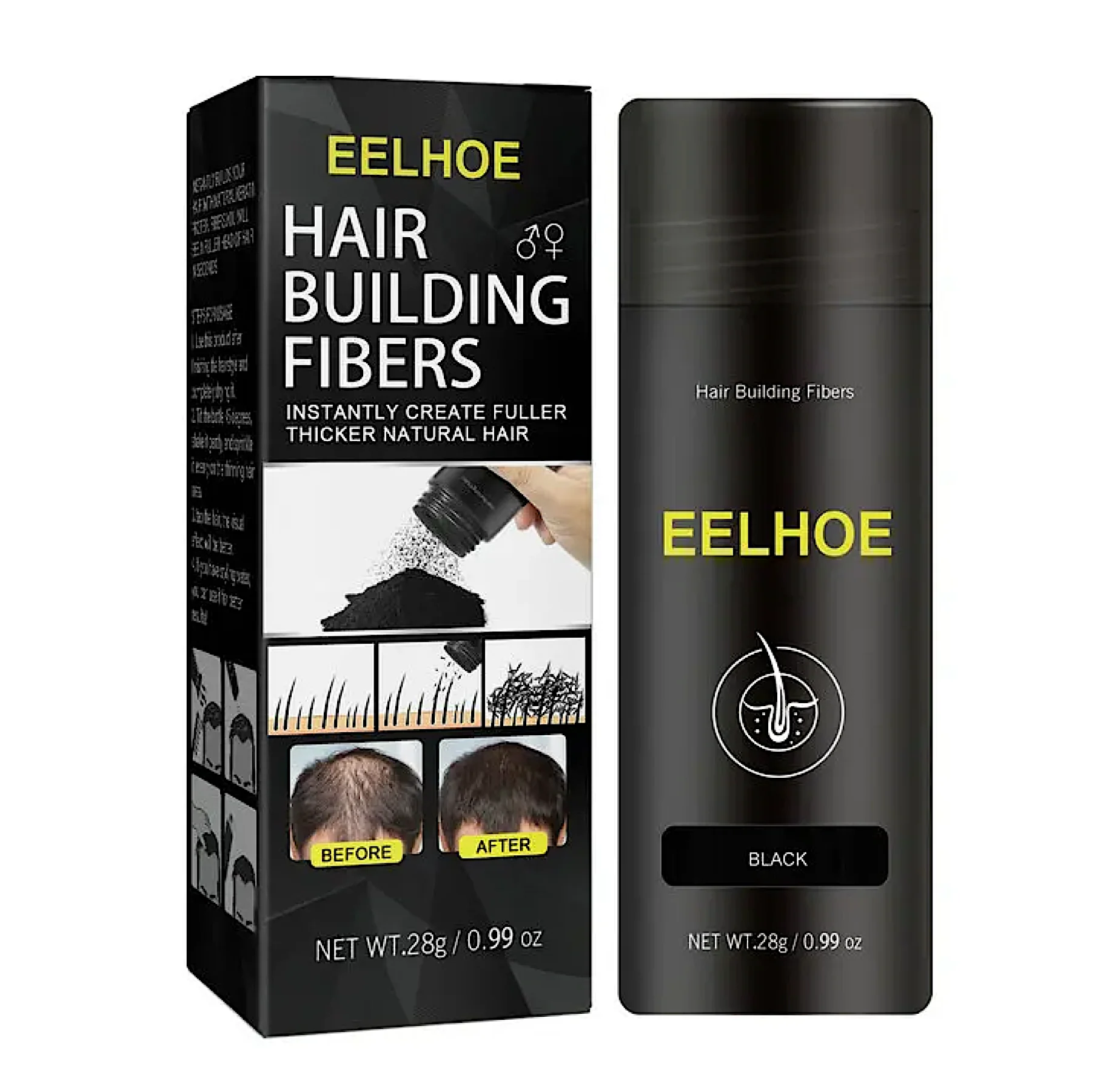 Eelhoe Instant Hair Building Fibers 28g - Image 2