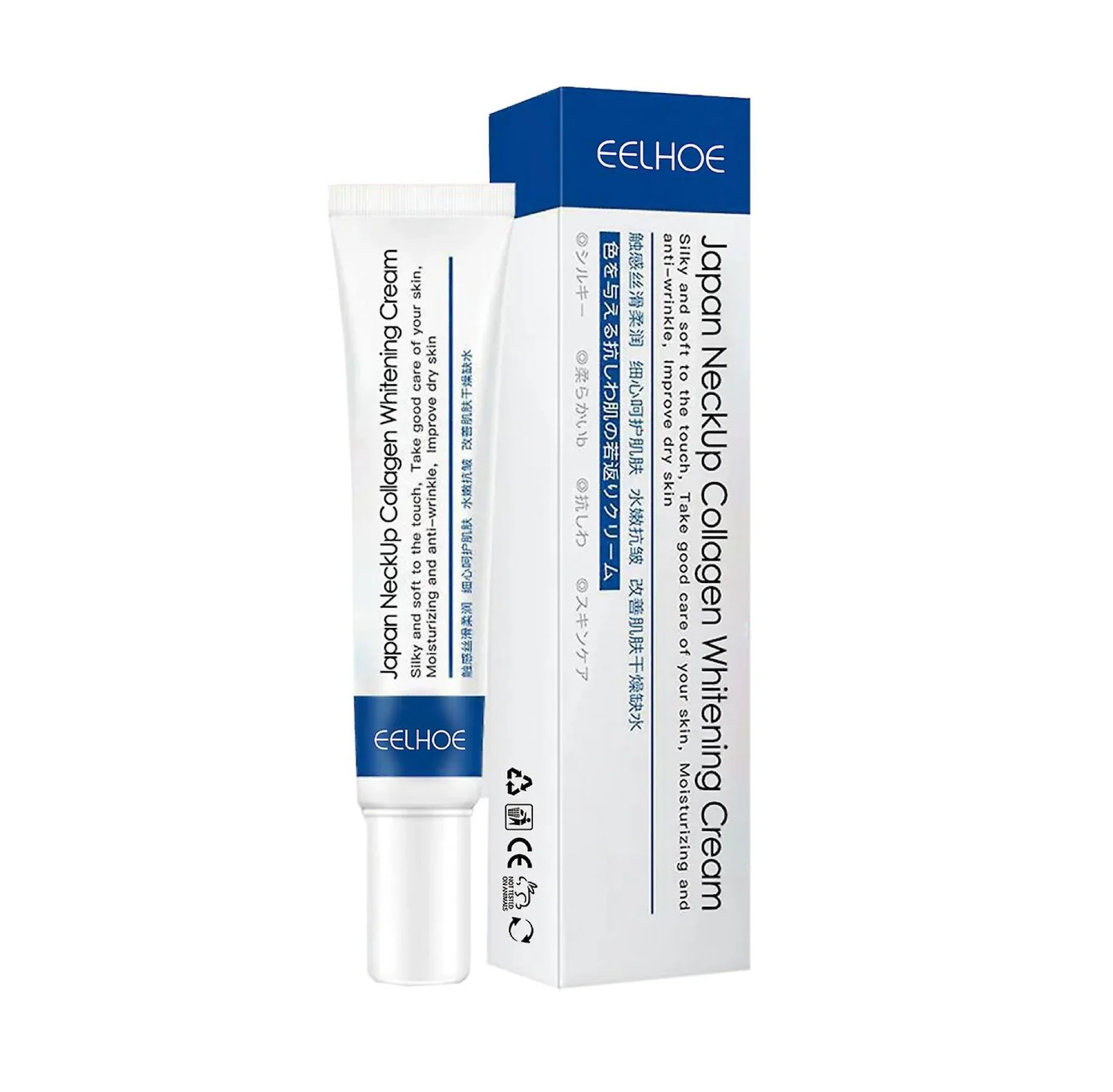 Eelhoe Japan Neck Up Collagen Whitening Cream 20g