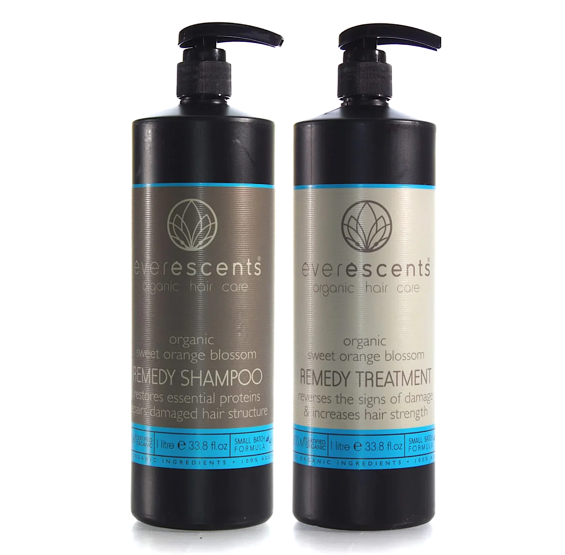 Everescents Organic Remedy Protein Shampoo and Treatment 1000ml