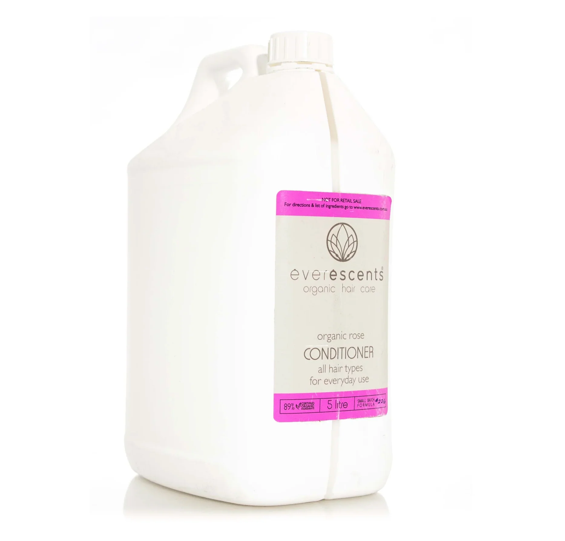 Everescents Organic Rose Hair Growth Conditioner 5L Professional Use