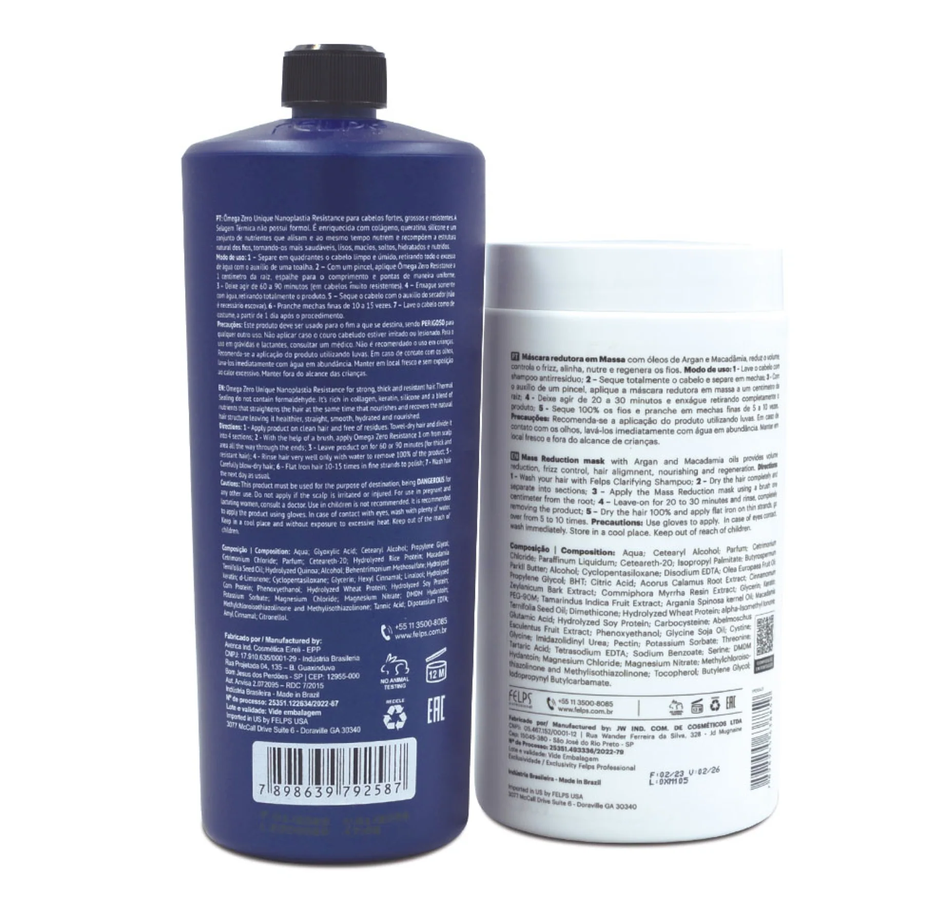 Felps Thermal Sealing Omega Zero Nanoplastia & XBTX Okra Smoothing Mask Duo - Image 4