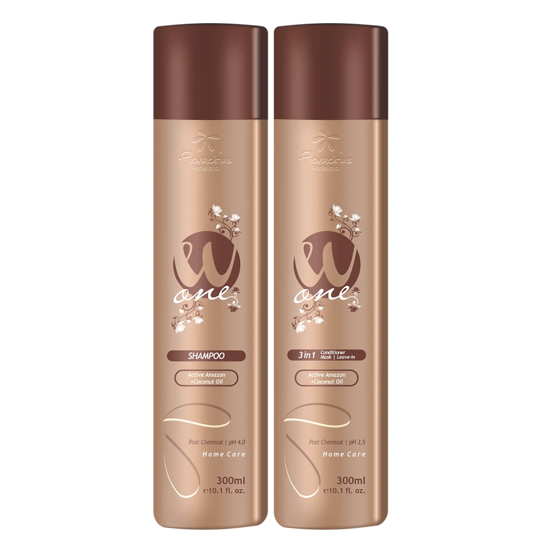 Floractive W One Shampoo and 3 In 1 Conditioner Mask 300ml