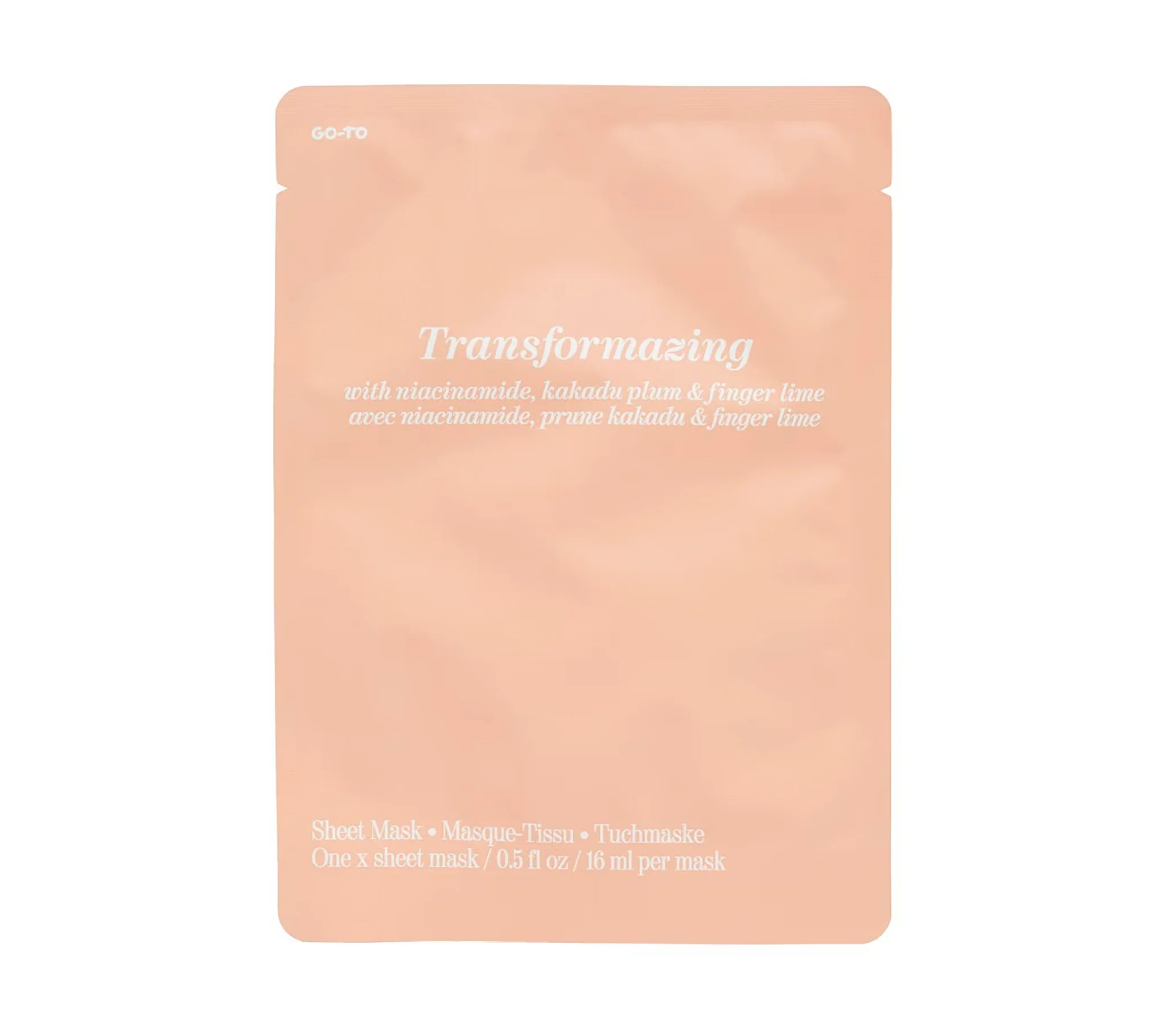 Go-To Transformazing Sheet Mask 16ml x 6pc