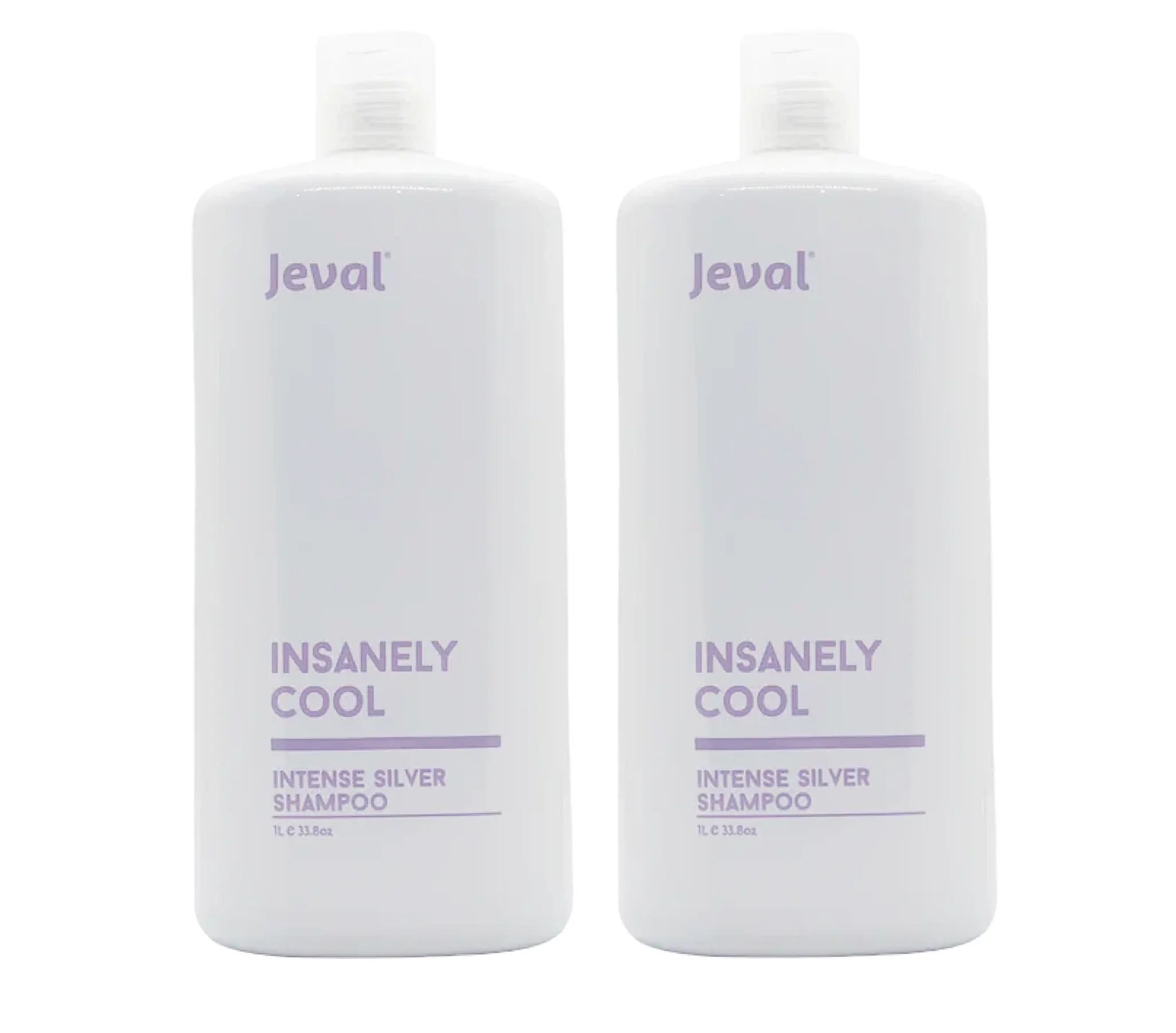 Jeval Insanely Cool Intense Silver Shampoo 1000ml (2pc)