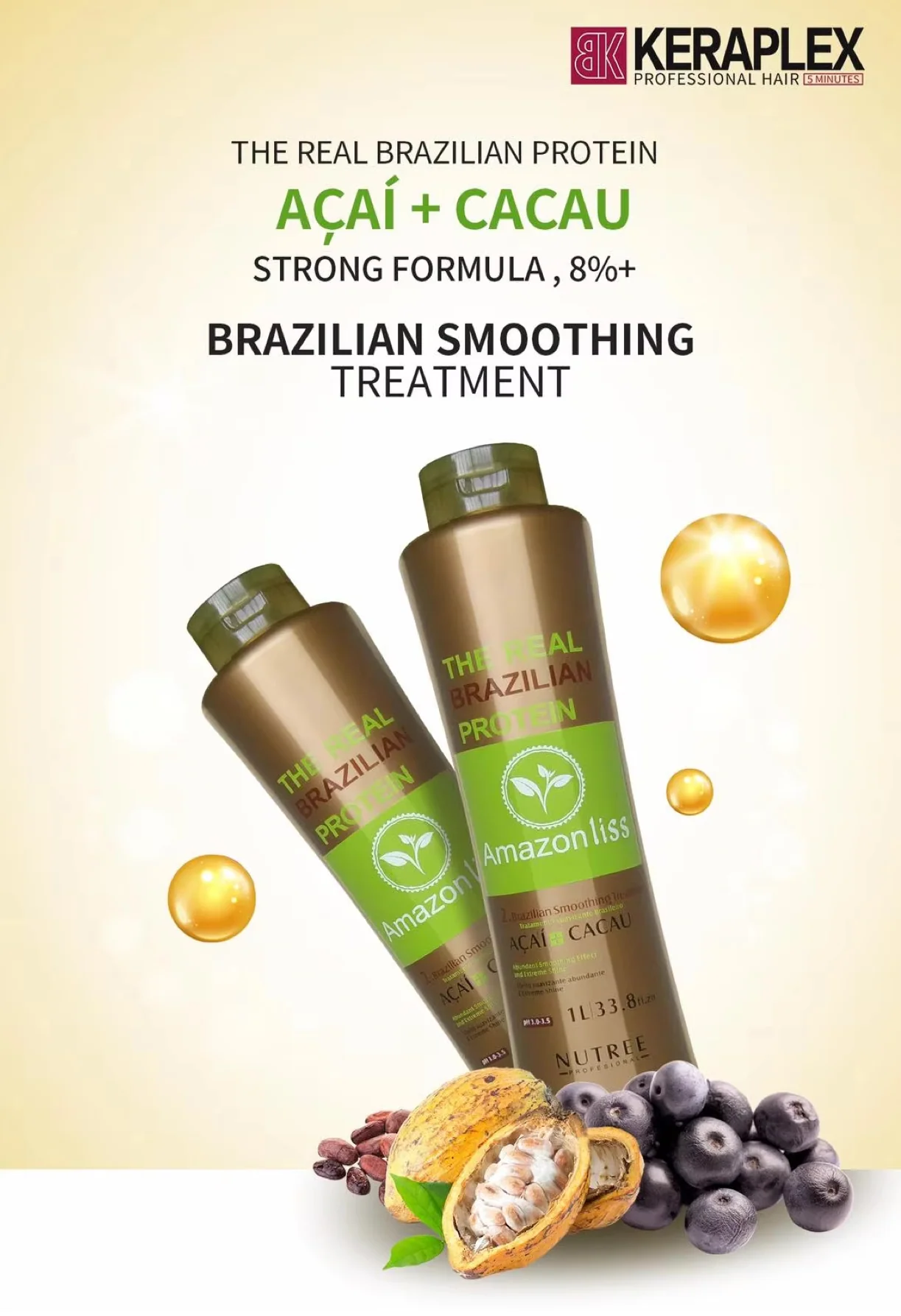 Keraplex Amazonliss Brazilian Protein Smoothing Treatment 1000ml - Image 2