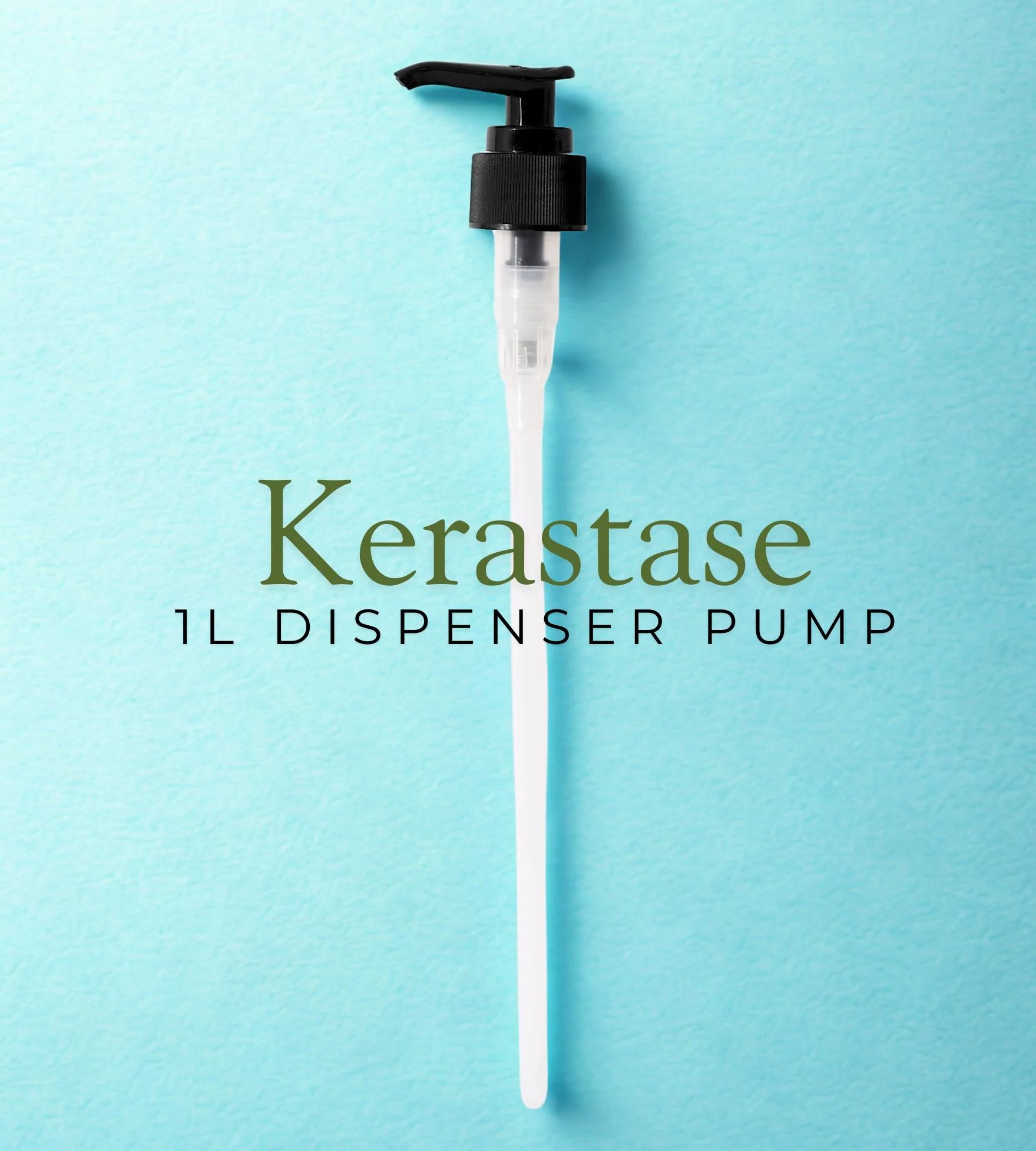 Kerastase Pump Bottle Dispenser Shampoo or Conditioner 1L Bulk Quantity - Image 2