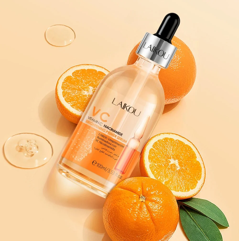 Laikou VC Vitamin C Niacinamide Brightening Primer Serum 100ml - Image 2