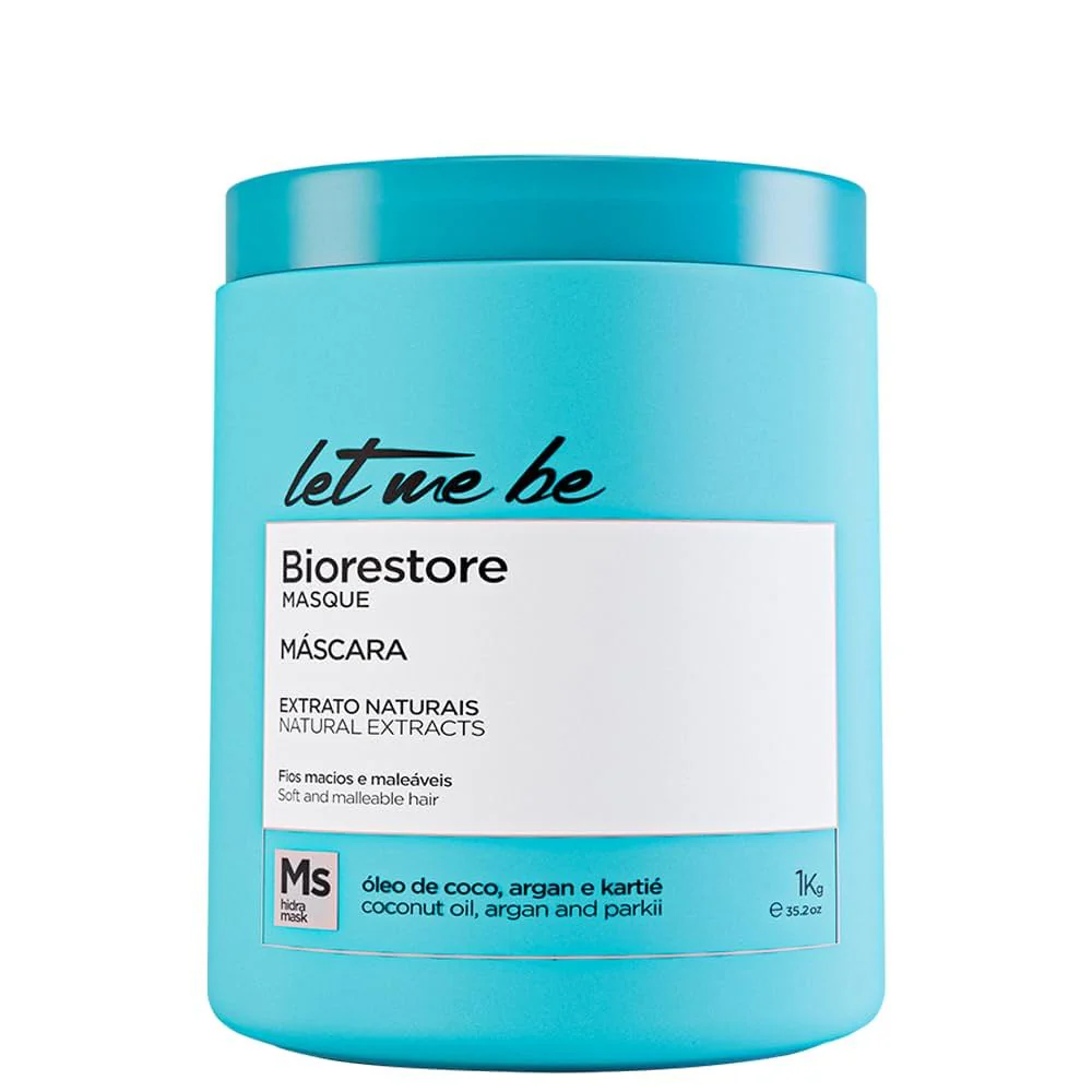 Let Me Be Biorestore Natural Extracts Argan Coconut Masque 1kg