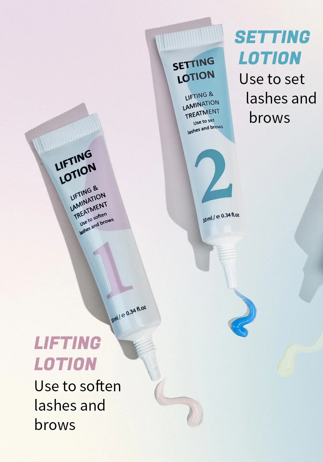 Lomansa Lash Lift and Brow Lamination Perm Fixation Kit (2pc) - Image 3
