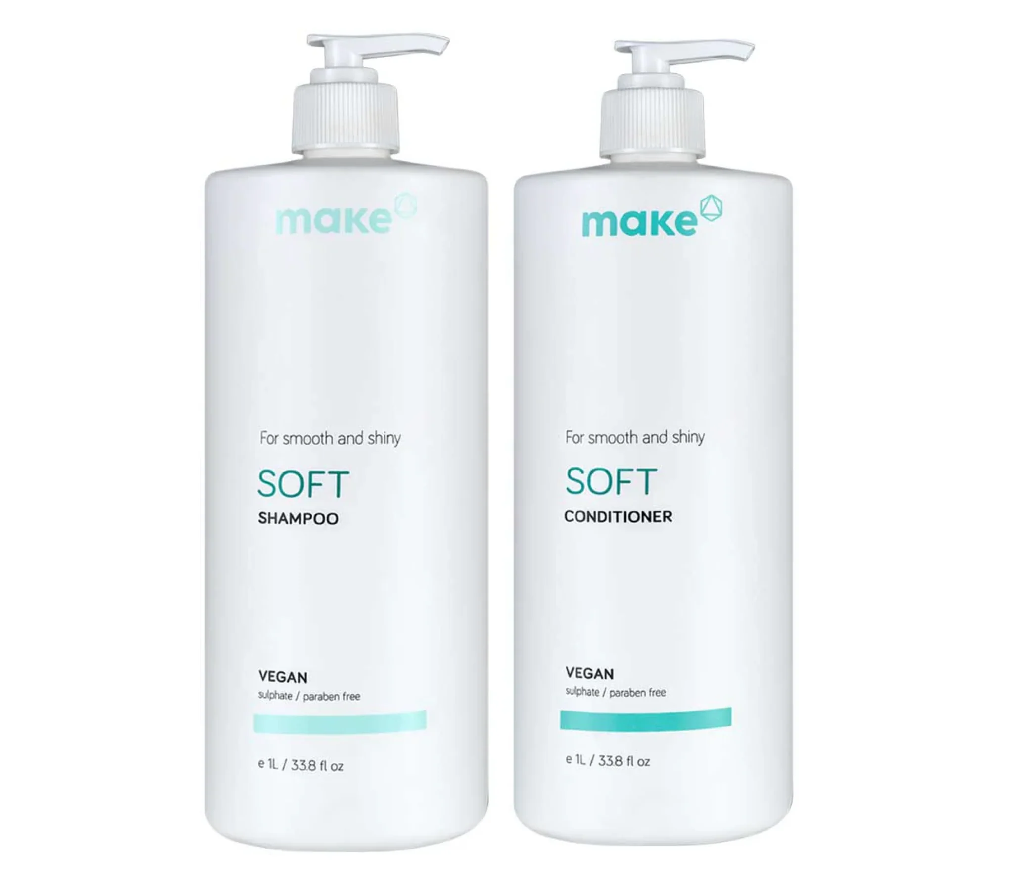 Make Soft Smooth & Shiny Shampoo and Conditioner 1000ml