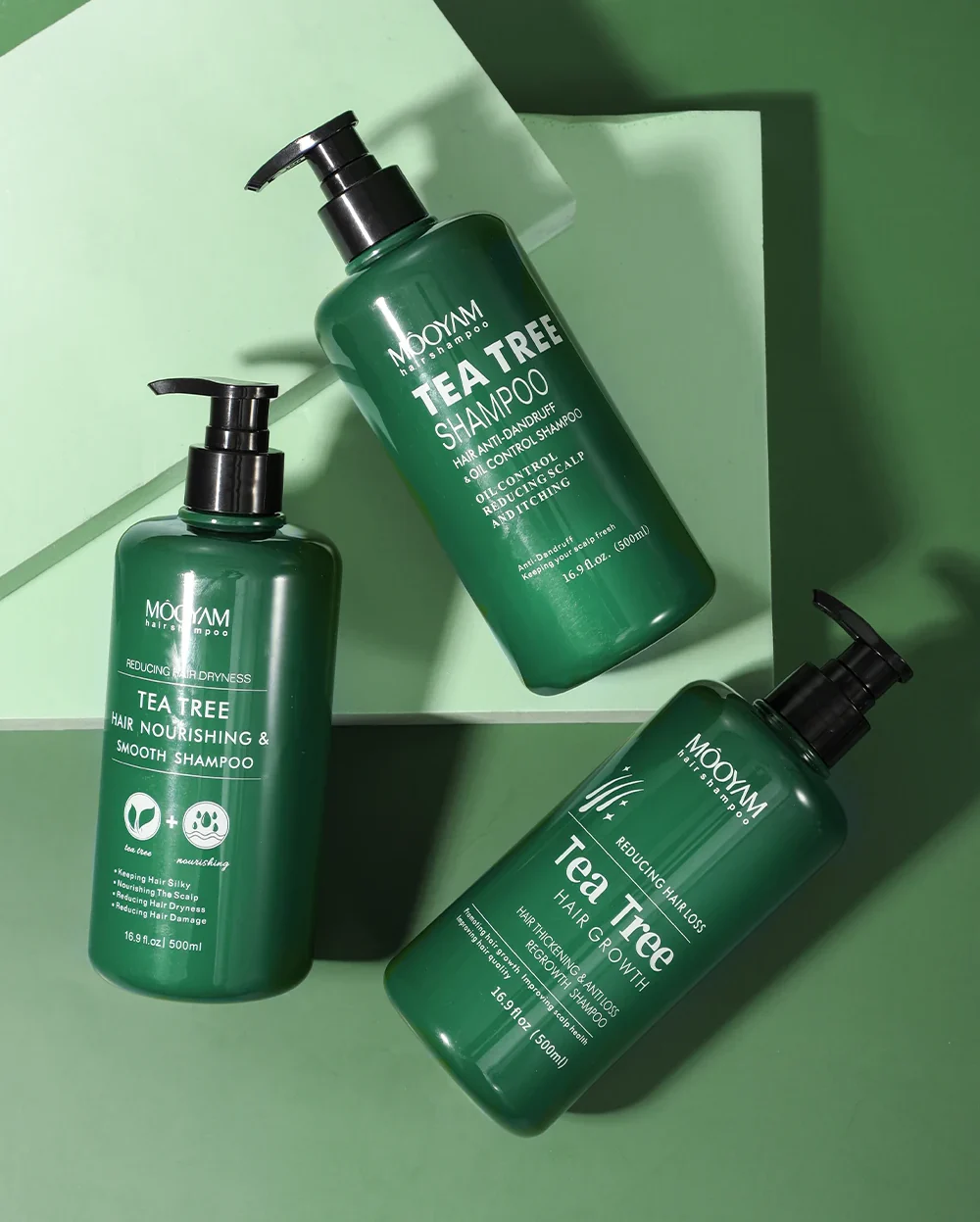 Mooyam Tea Tree Smoothing Shampoo 500ml - Image 2