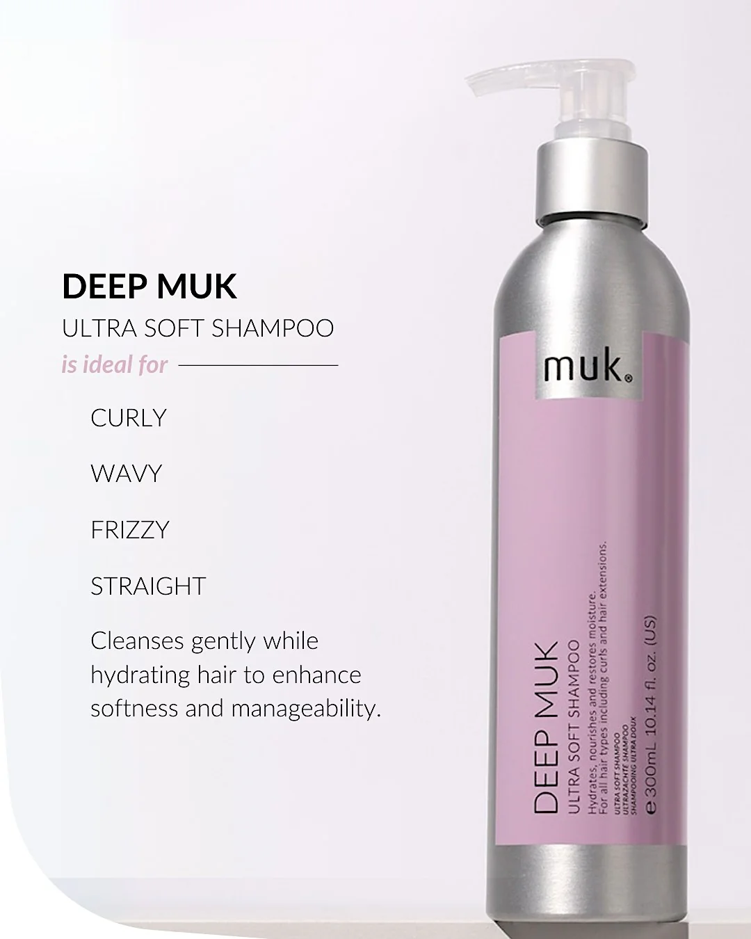 Muk Deep Ultra Soft Shampoo 1000ml - Image 2