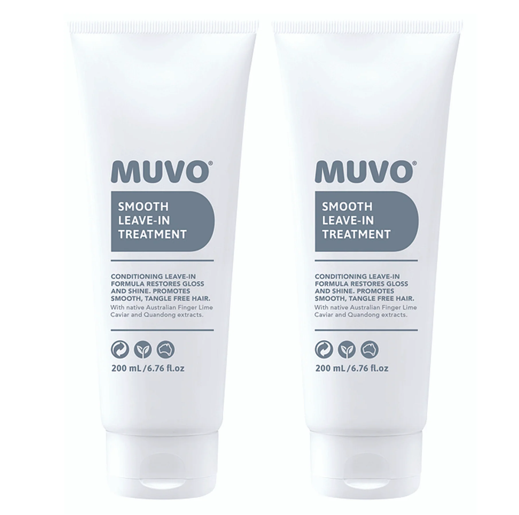 Muvo Smooth Leave In Treatment 200ml Duo