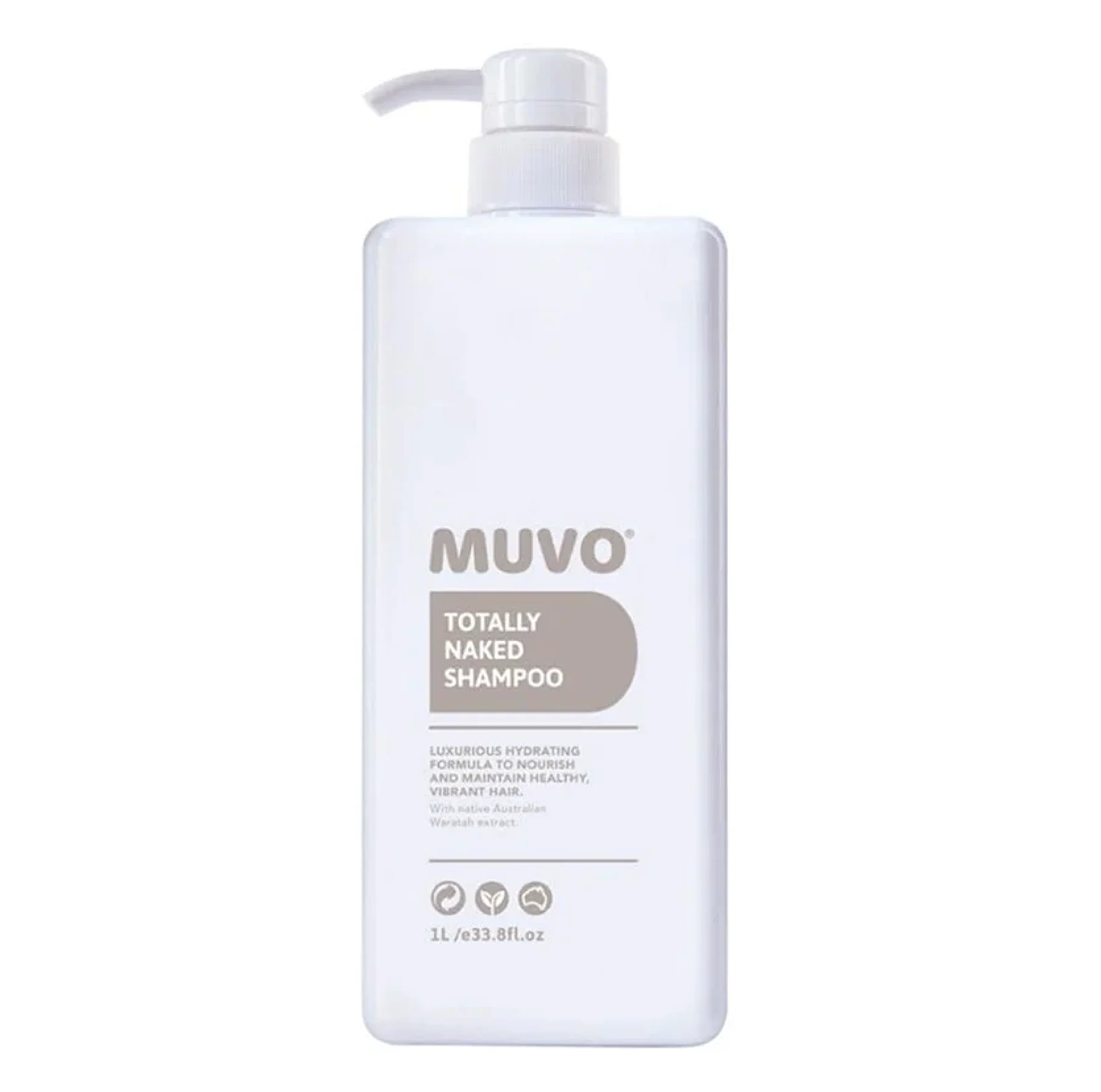 Muvo Totally Naked Shampoo 1000ml