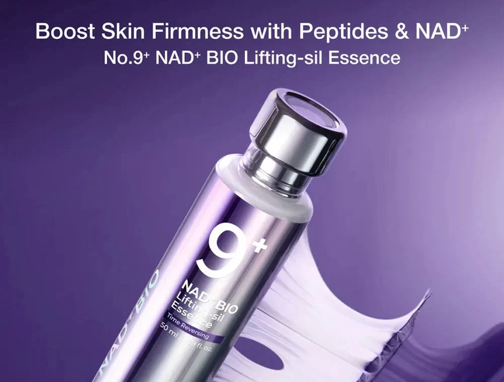NAD + Bio Lifting-sil Essence Time Reversing Serum Korean Beauty 50ml - Image 4