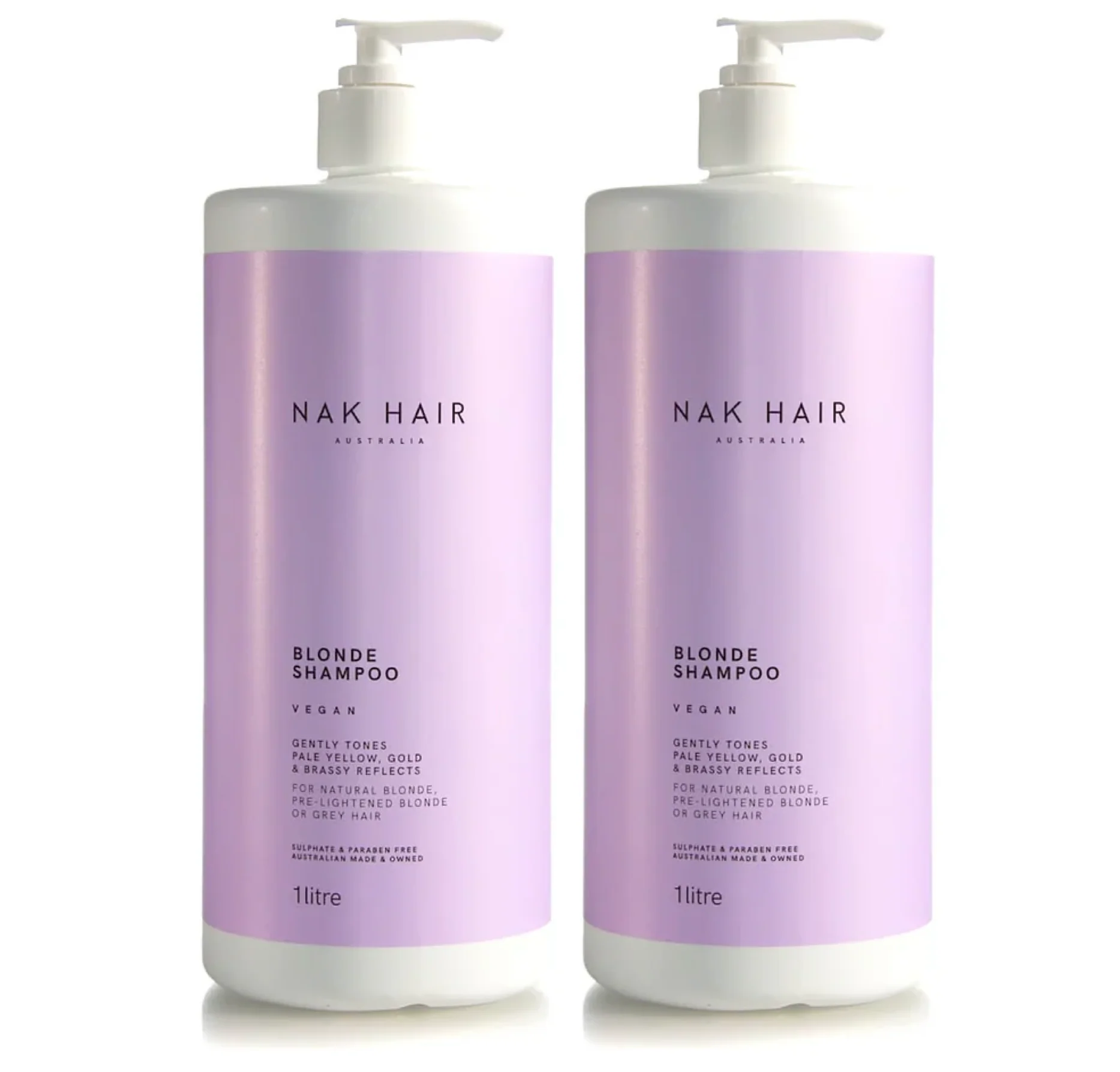 Nak Blonde Shampoo 1000ml (2pc)