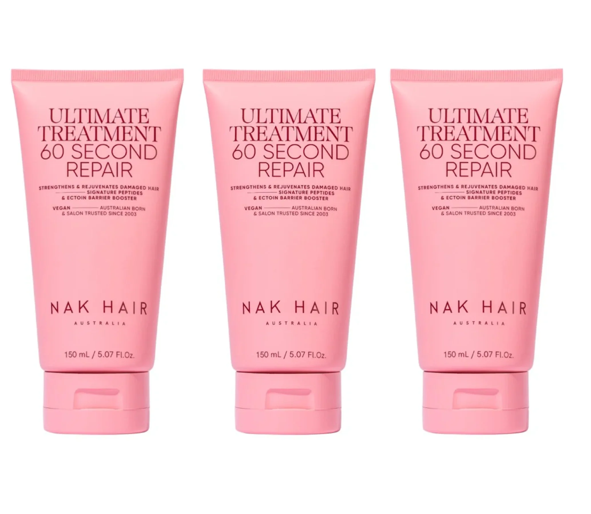 Nak Ultimate Treatment 60 Second Repair 150ml (3pc)