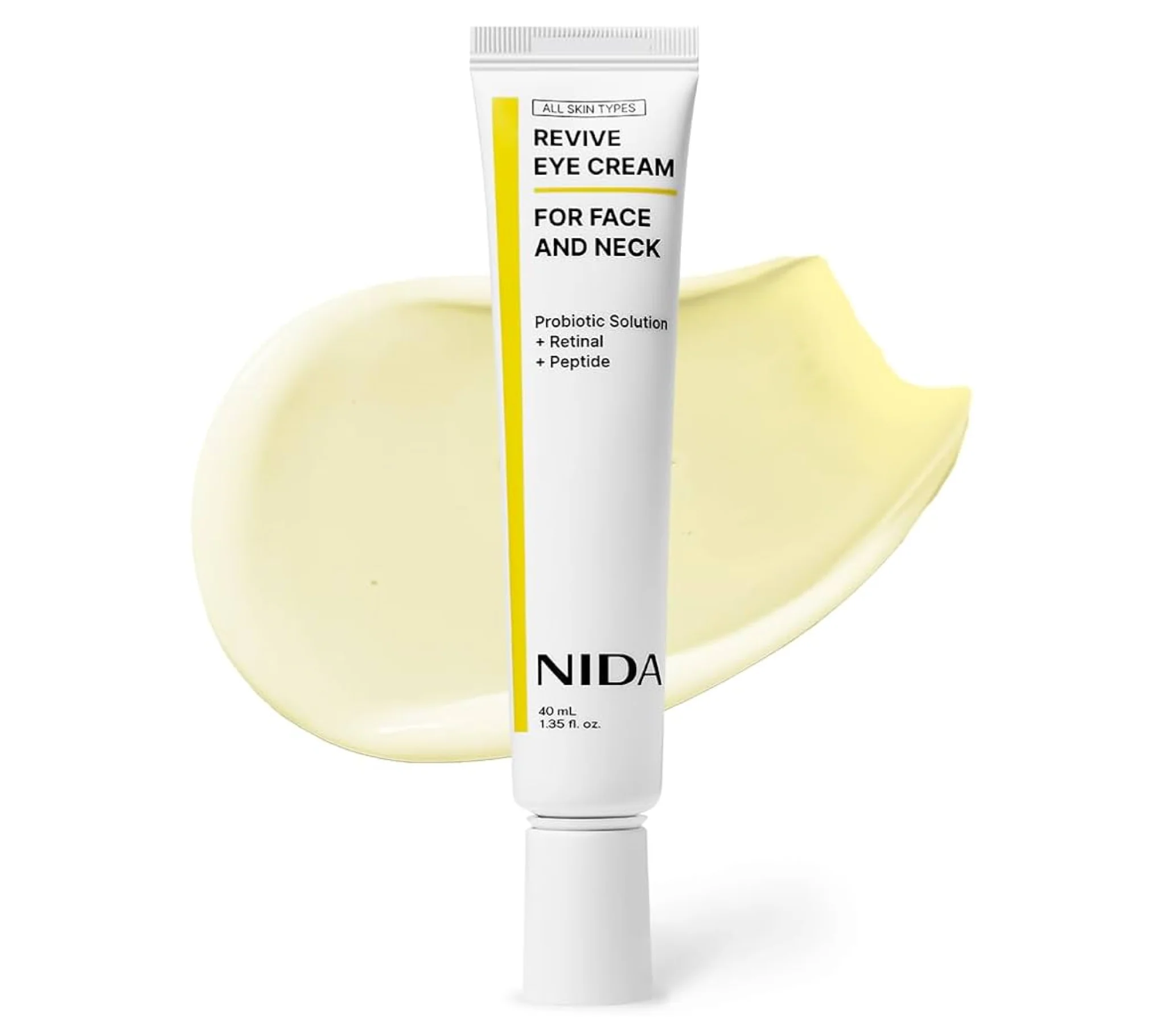 NIDA Revive Eye Cream For Face And Neck Retinal + Peptide 40ml