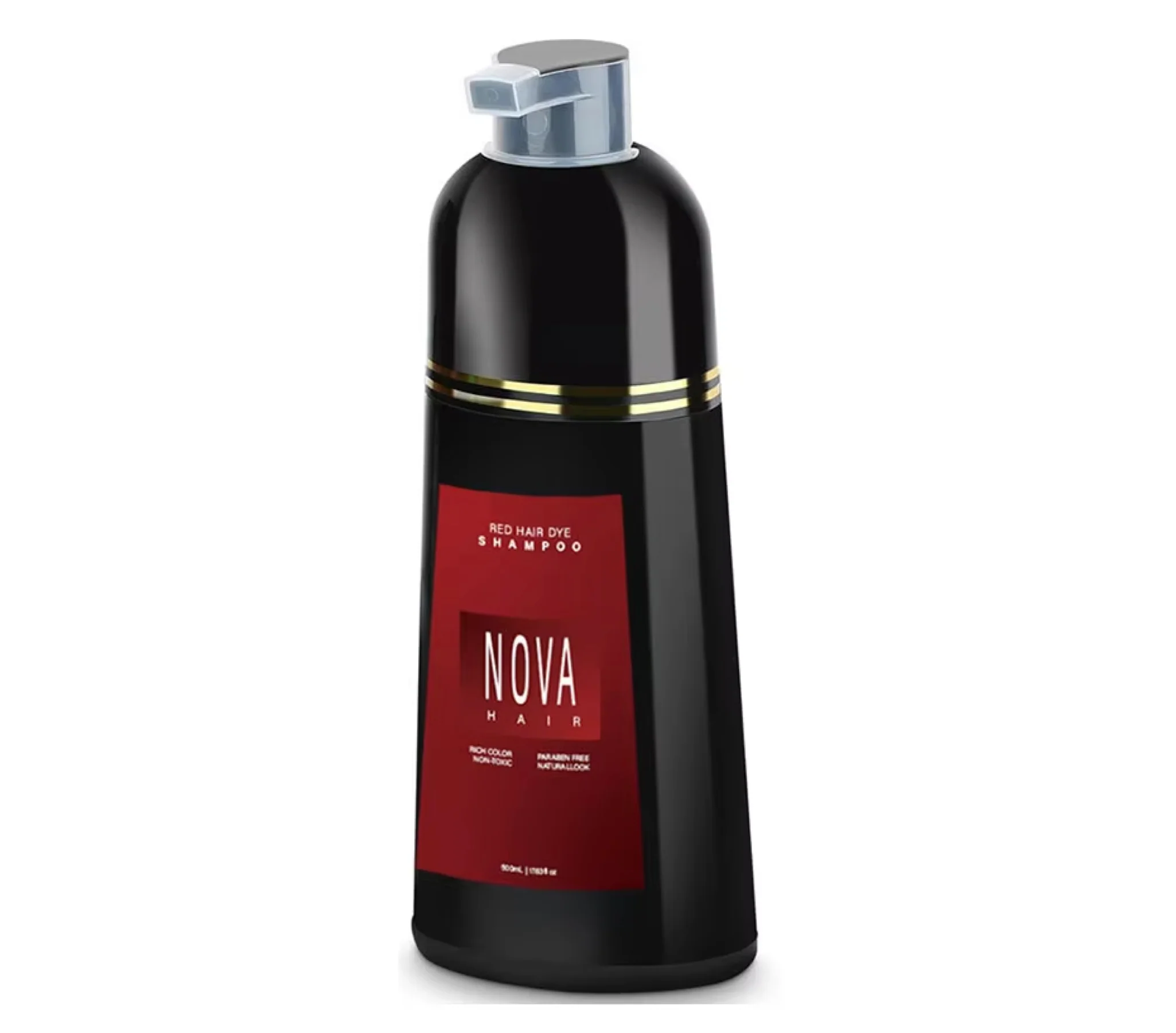 Nova Hair Red Hair Dye Shampoo 500ml - Image 2