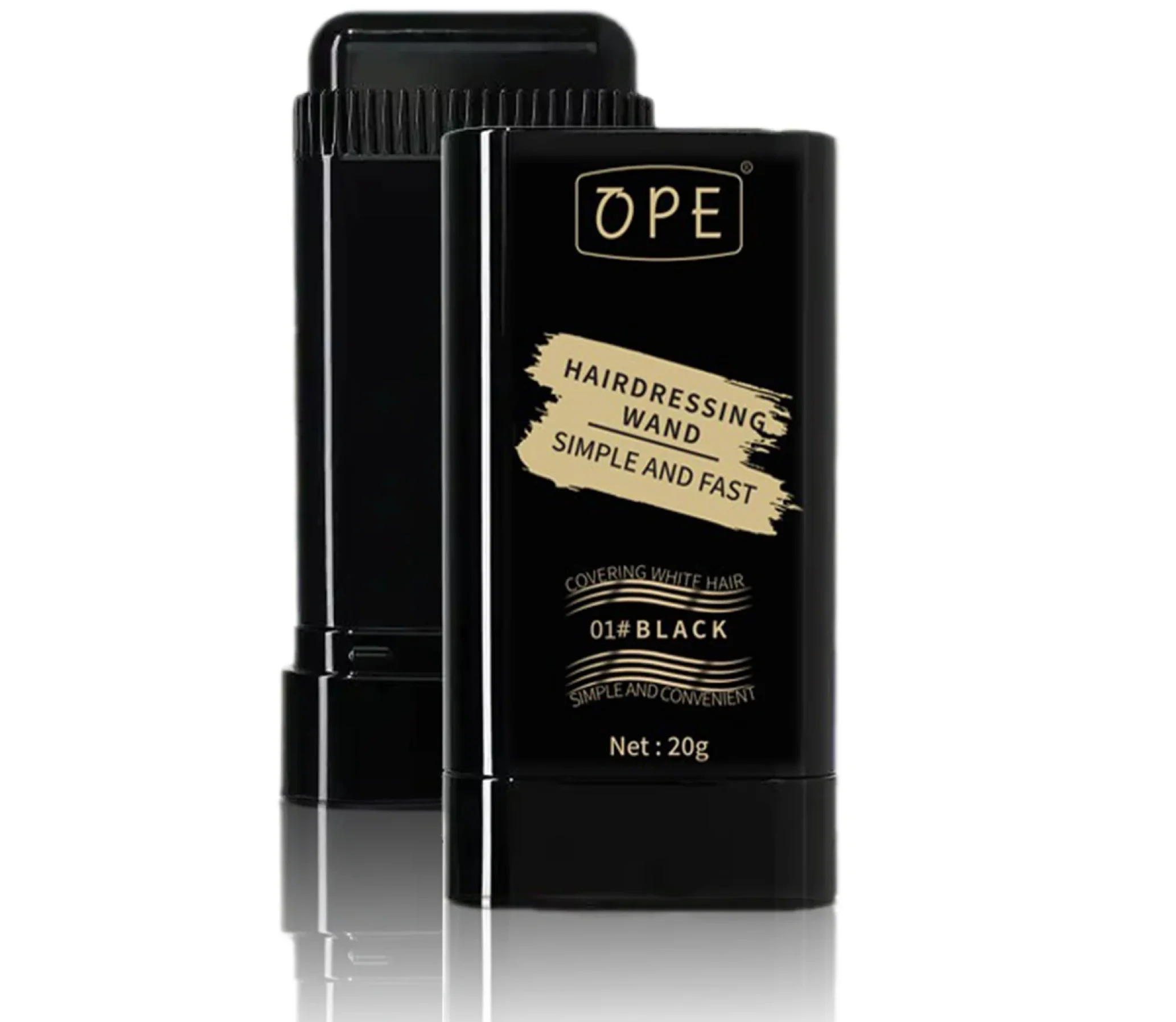 Ope Root Touch Up Hair Dye Stick Wand Grey Hair Coverage 20g