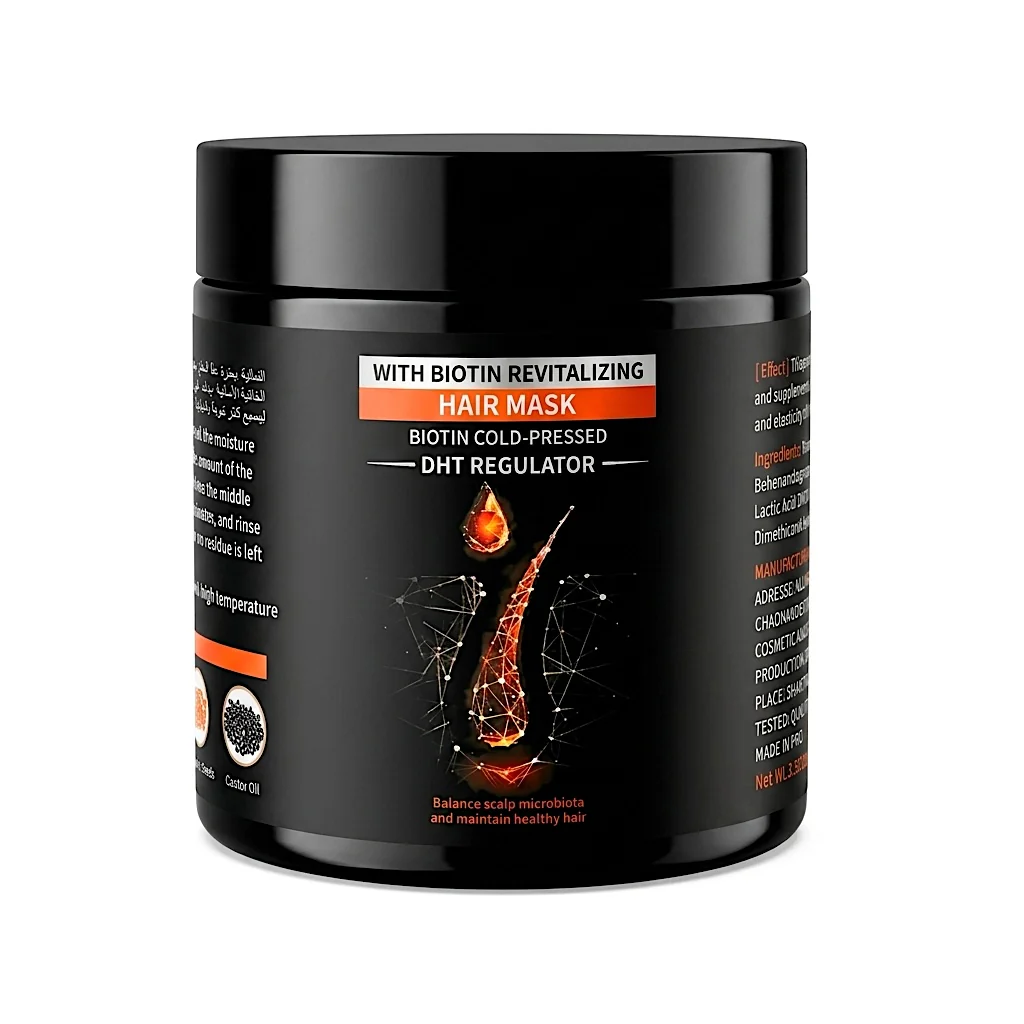 Original Hair Growth Revitalising Hair Mask Biotin Cold Pressed DHT Regulator 250g