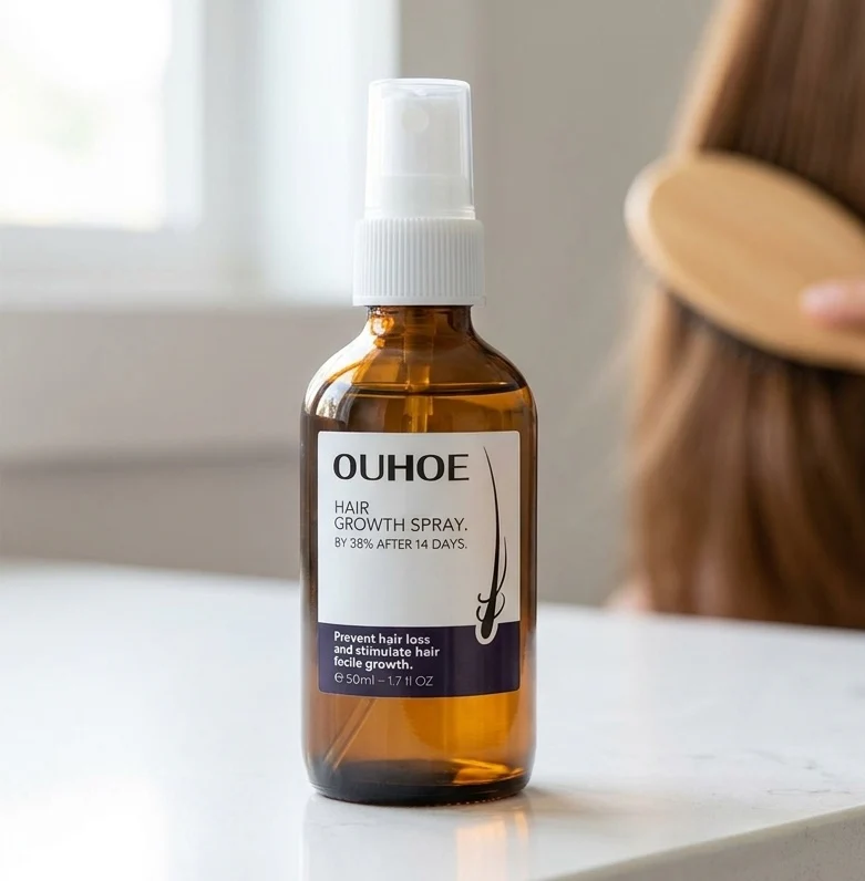 Ouhoe Hair Growth Spray 14 Days 50ml (2pc) - Image 2