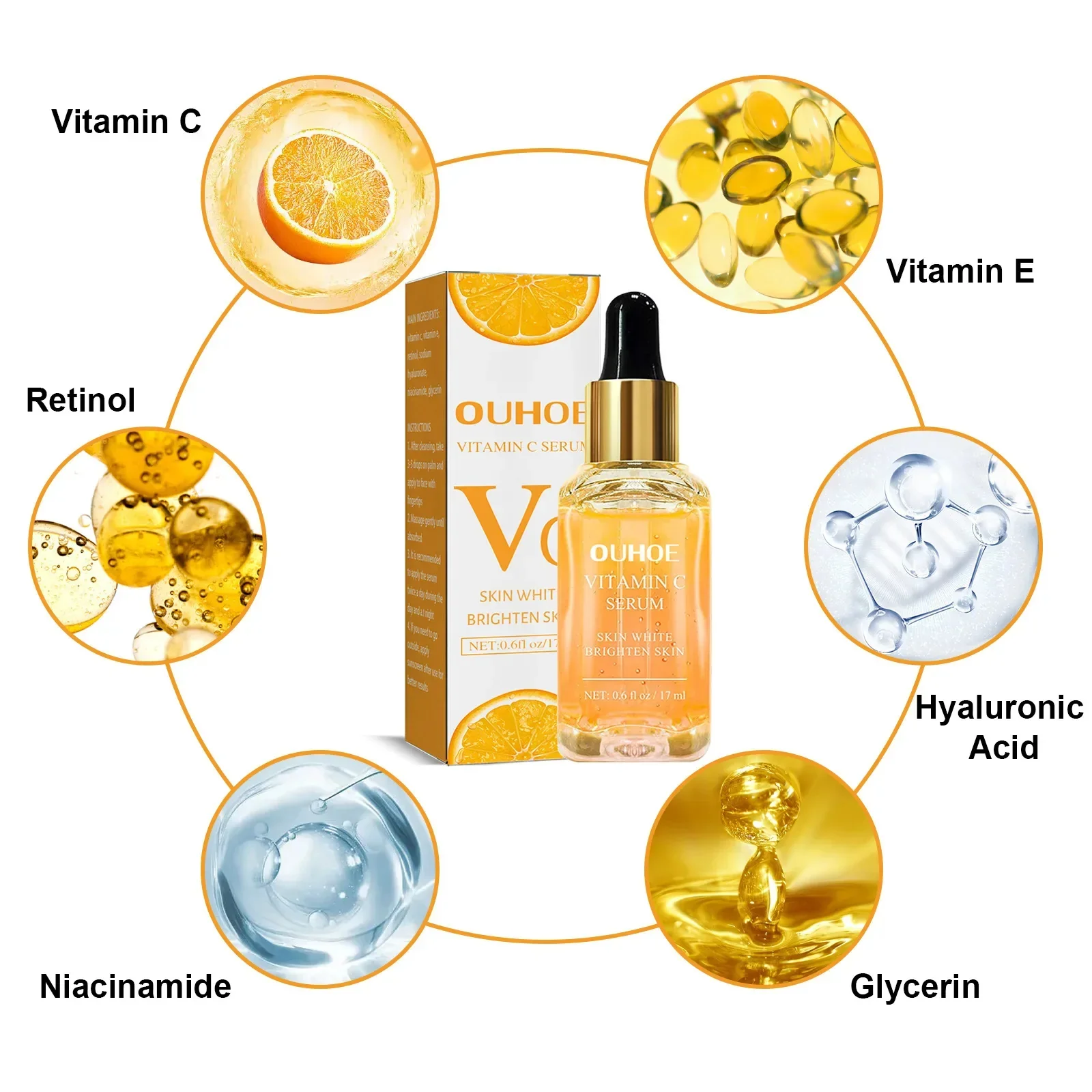 Ouhoe Vitamin C Serum VC Brightening 17ml - Image 2