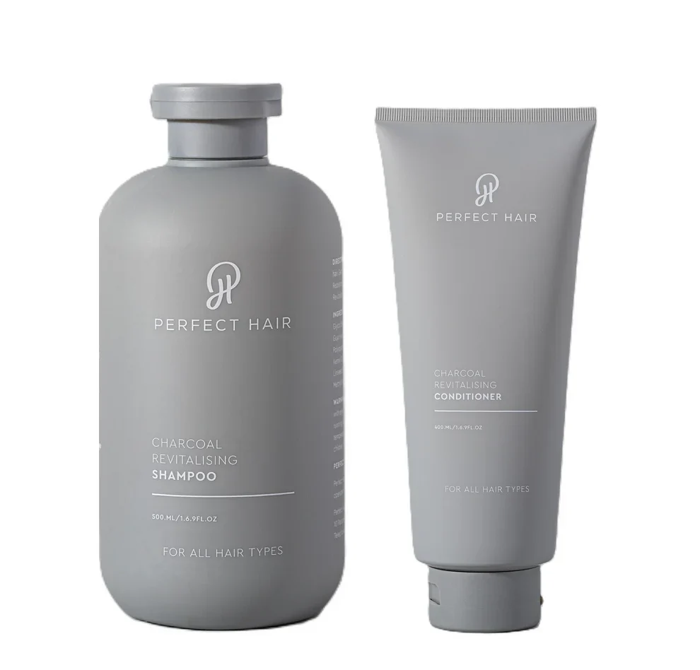 Perfect Hair Charcoal Revitalising Shampoo and Conditioner 500ml - Image 2